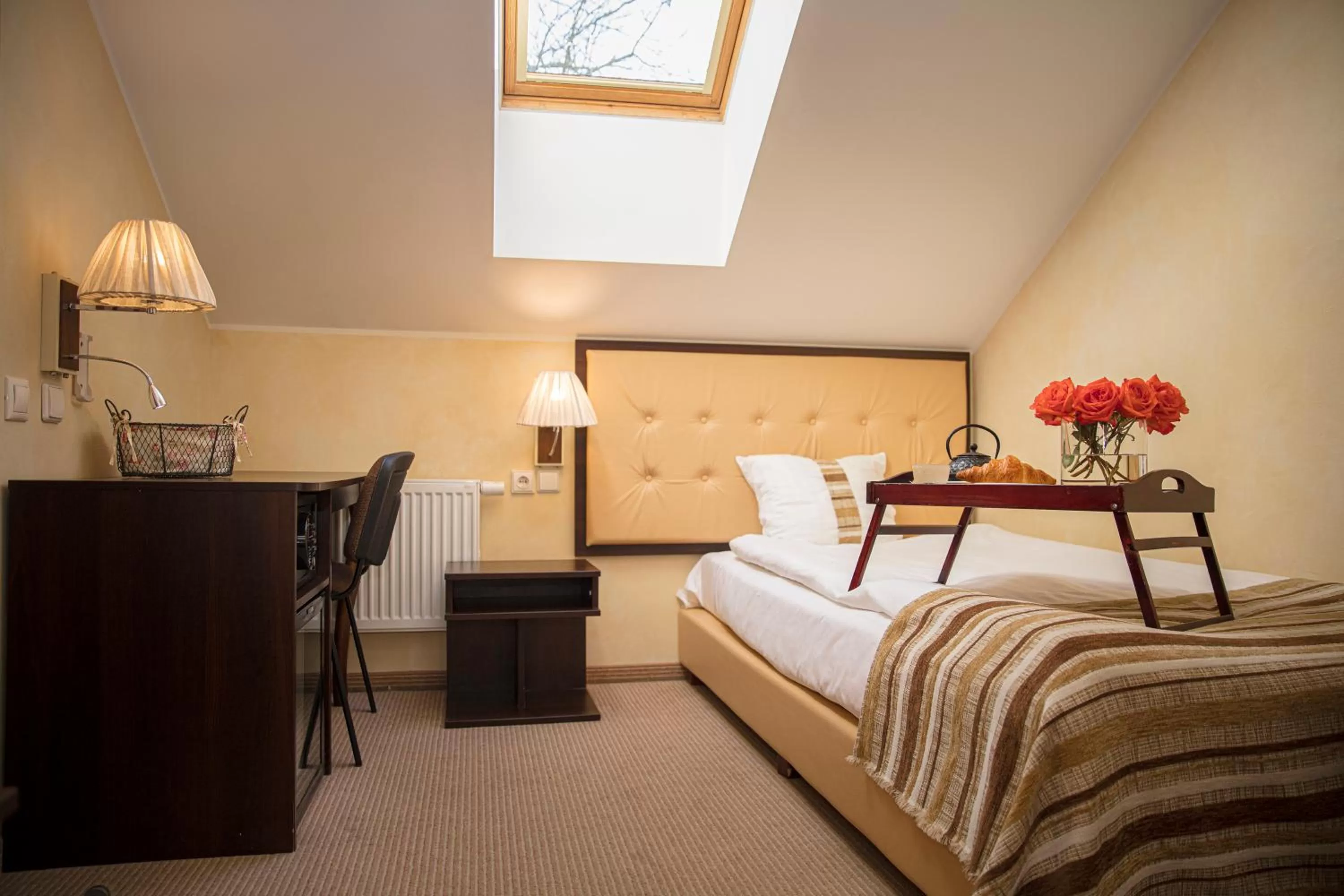 Bed in Romantic Boutique Hotel & Spa