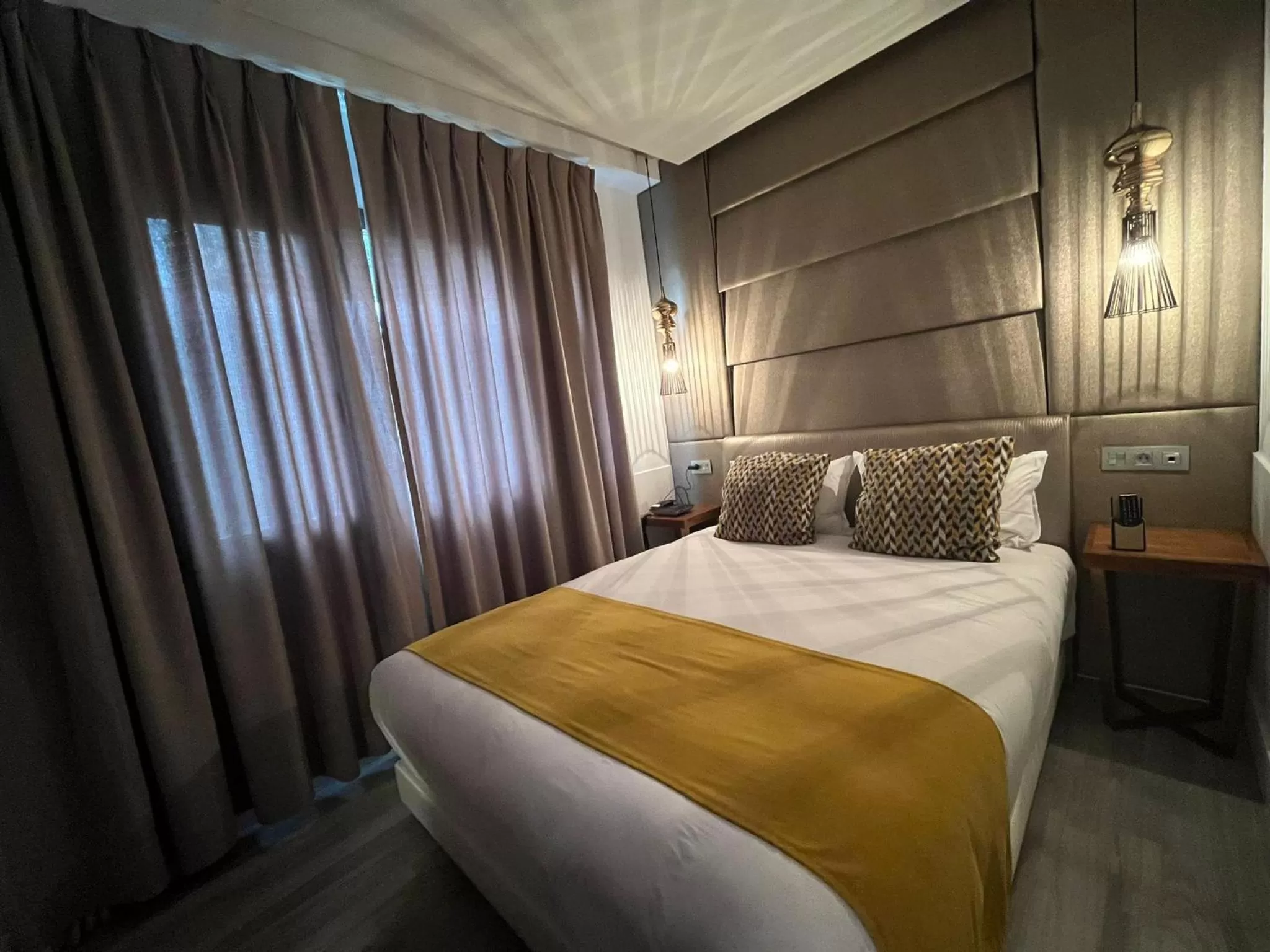 Bed in Hotel Art Santander