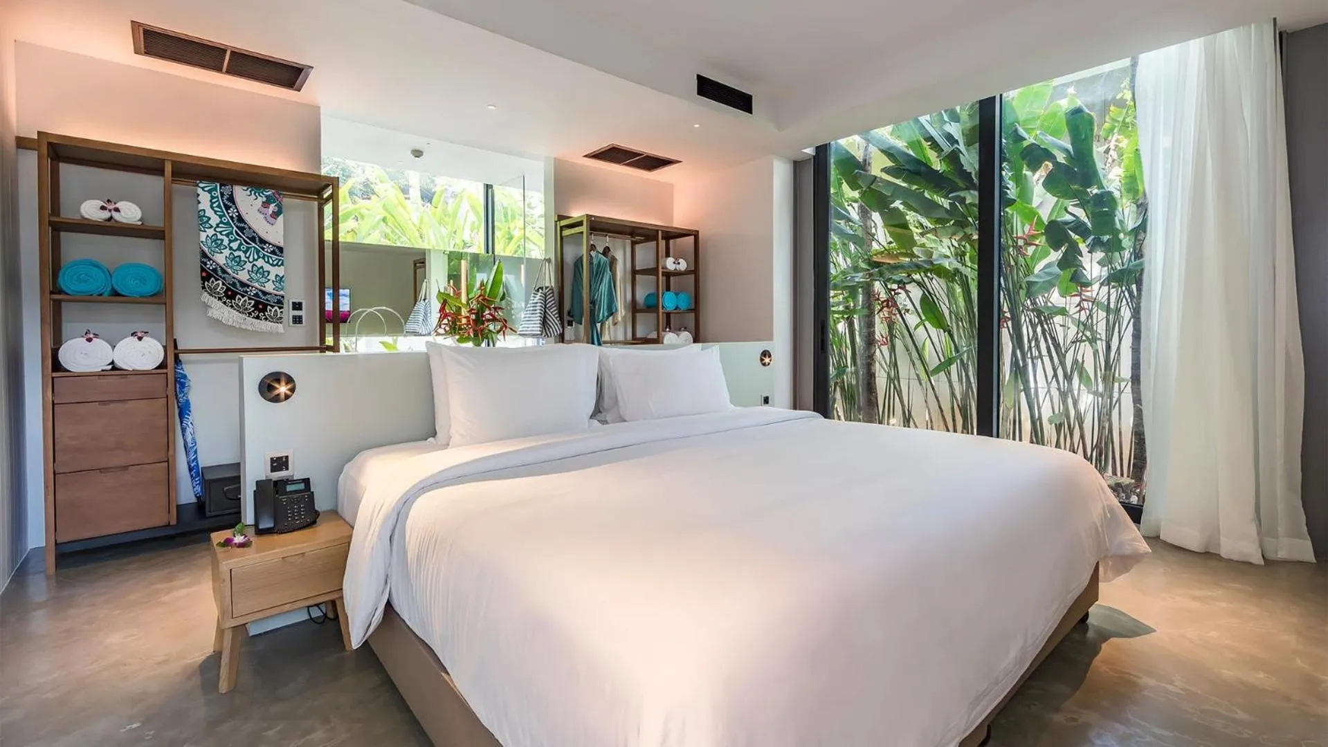 Bedroom, Bed in Island Escape Burasari