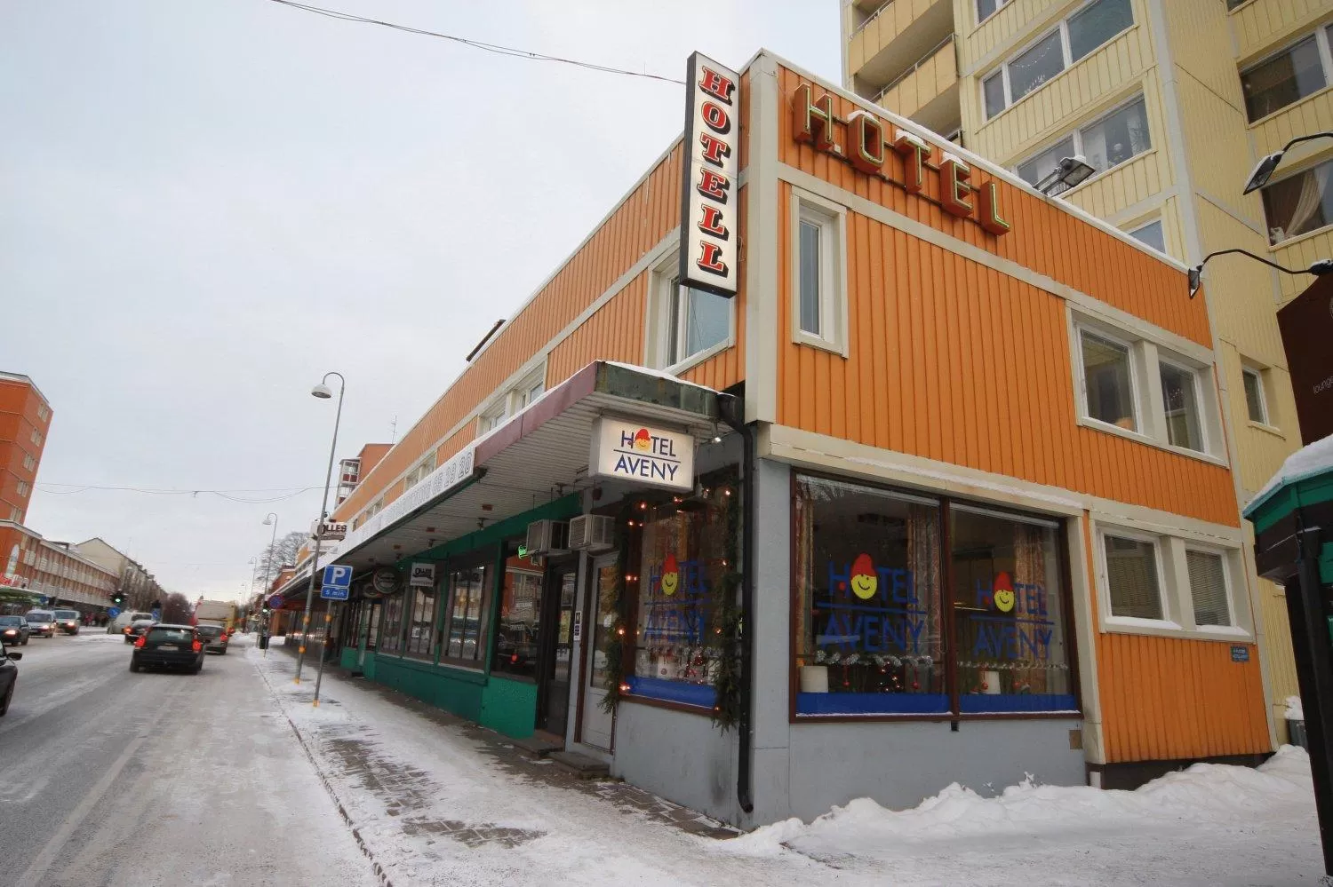 Facade/entrance in Hotel Aveny Bed & Breakfast