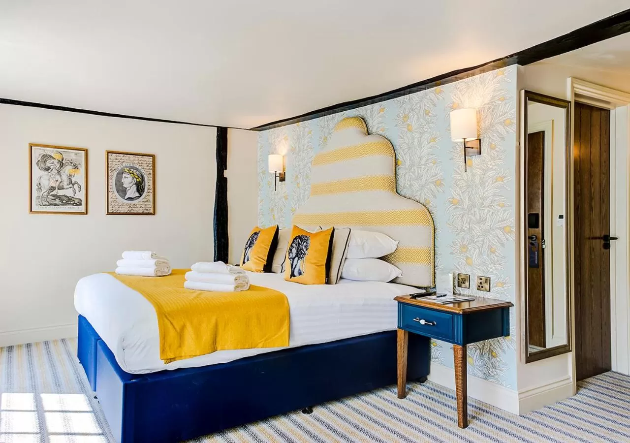 Bed in The George Hotel Colchester
