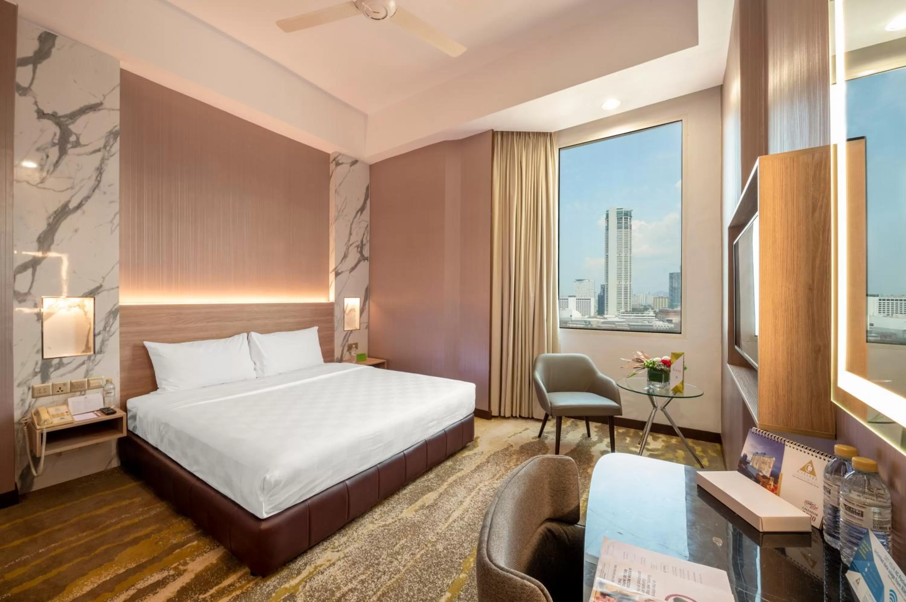 Bed in Cititel Penang