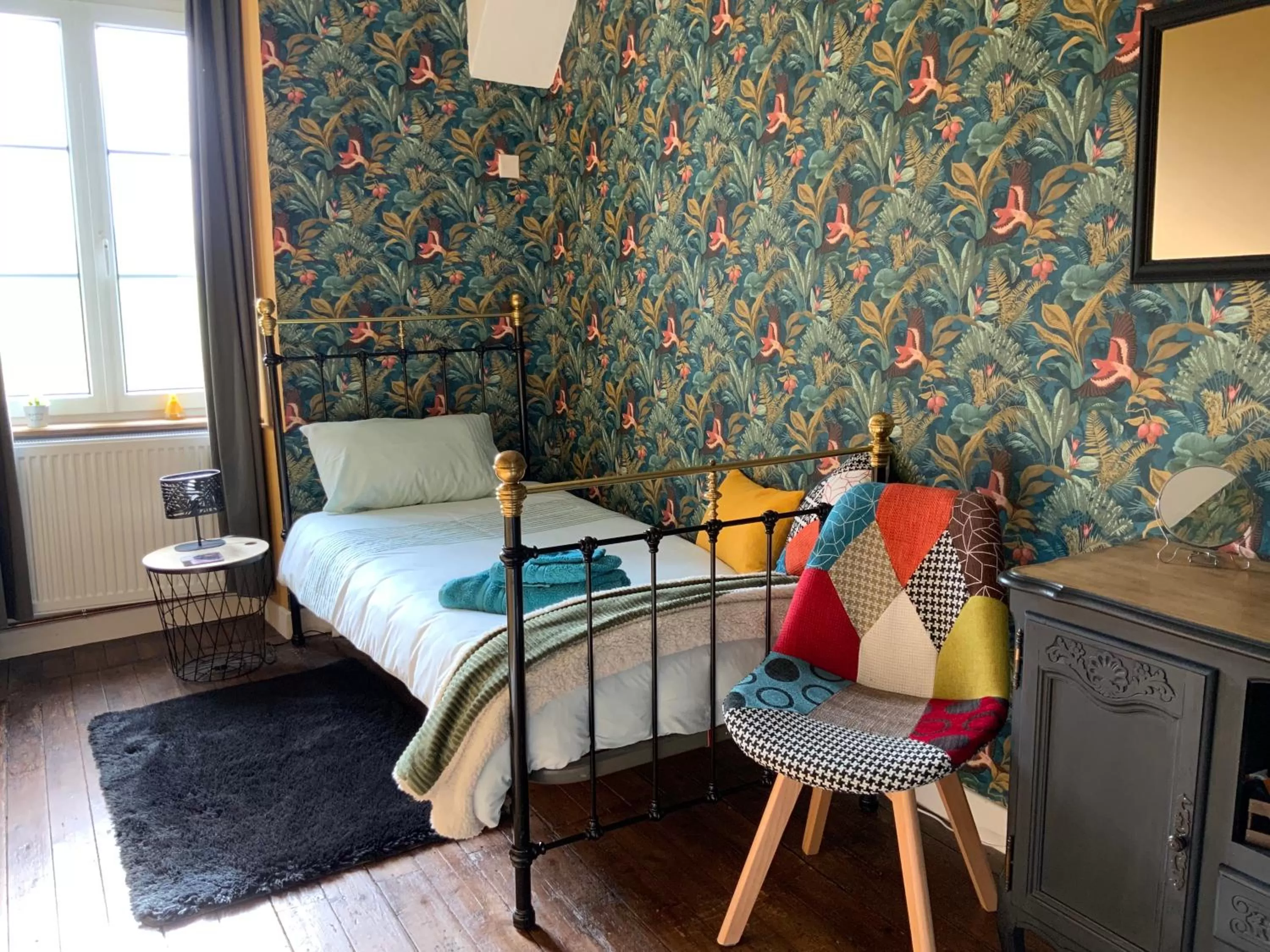 Bedroom, Bed in Welcoming and peaceful bed and breakfast