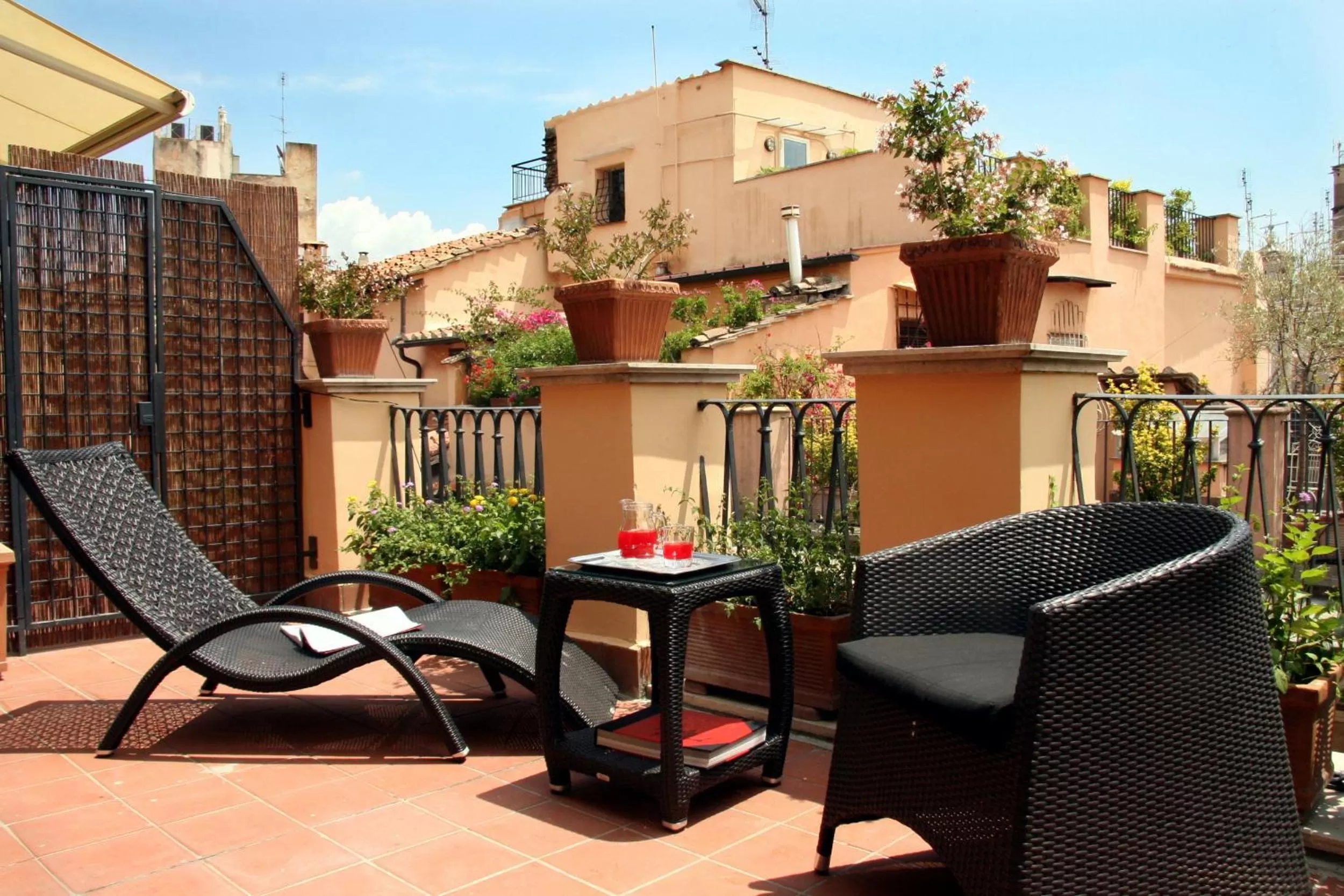 Balcony/Terrace in Hotel Adriano