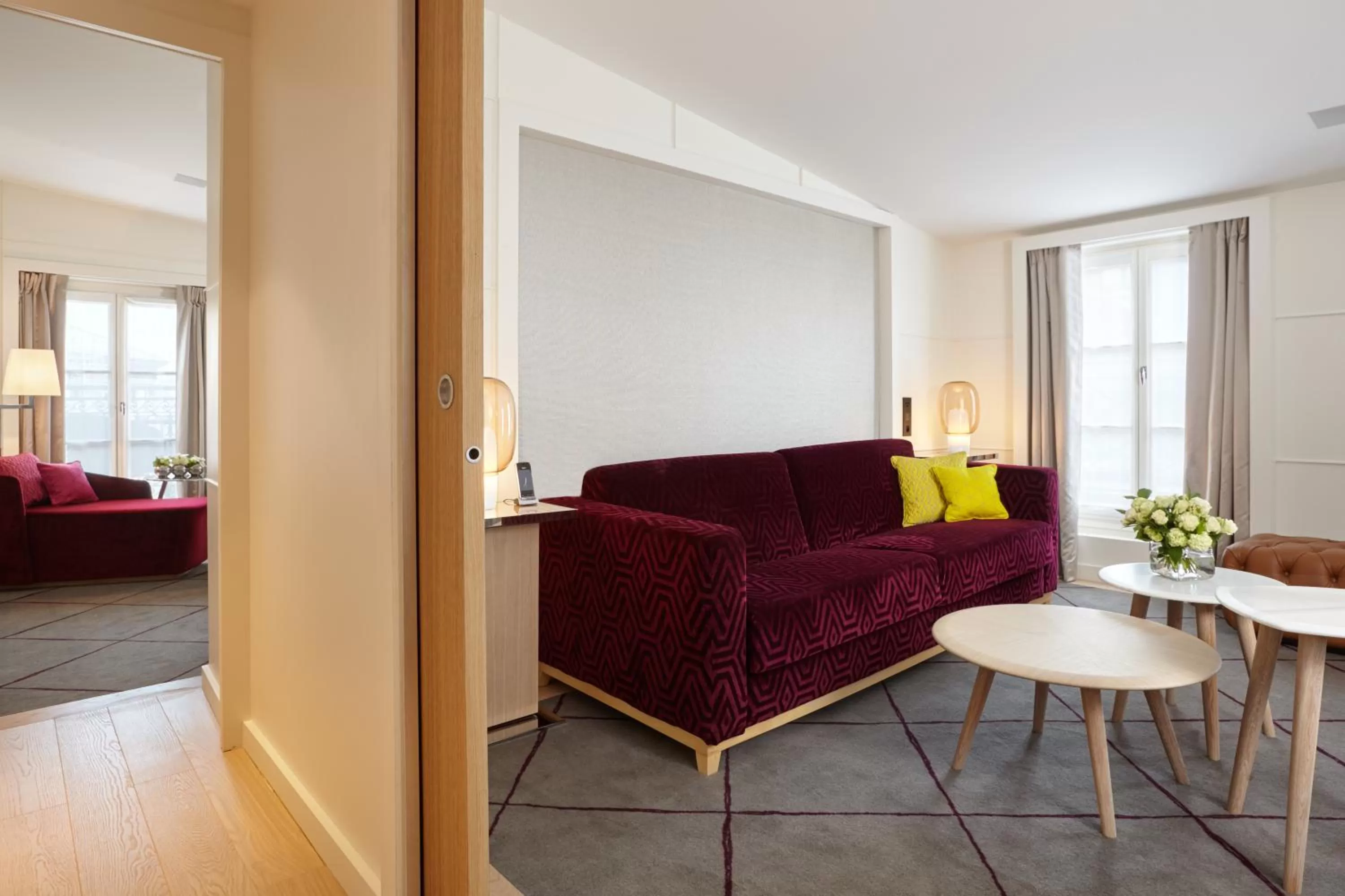 Living room in Hotel Opéra Richepanse