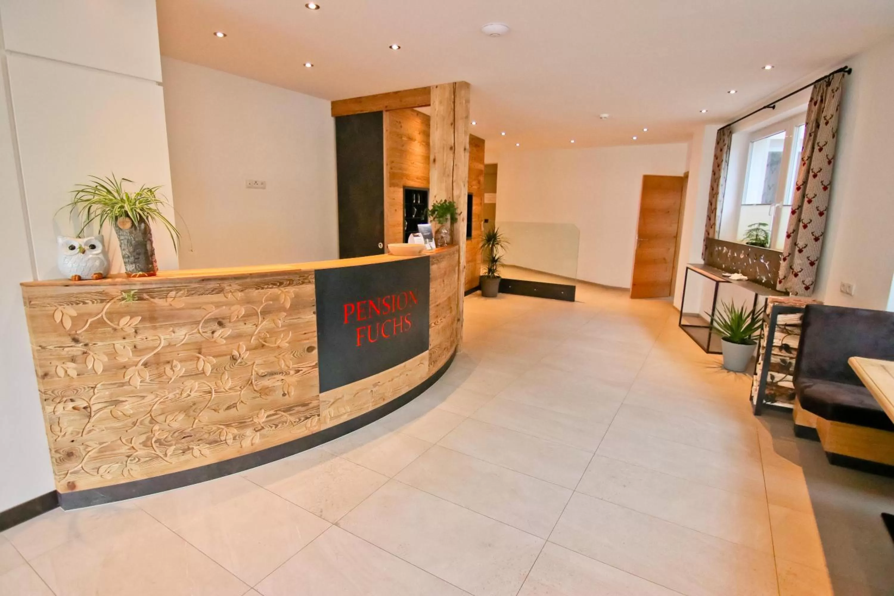 Lobby or reception, Lobby/Reception in Pension Fuchs
