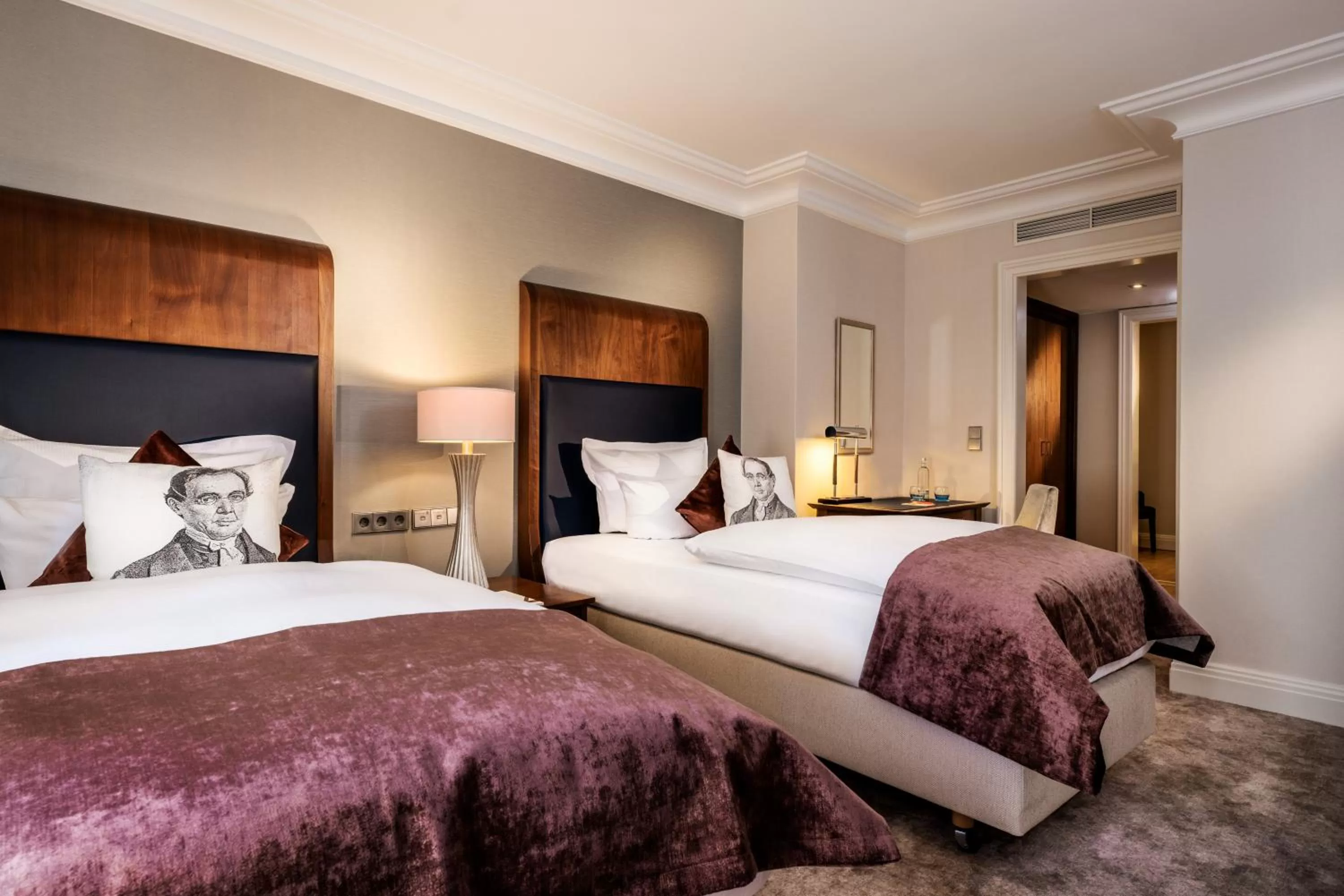 Bedroom, Bed in Maison Messmer - ein Mitglied der Hommage Luxury Hotels Collection