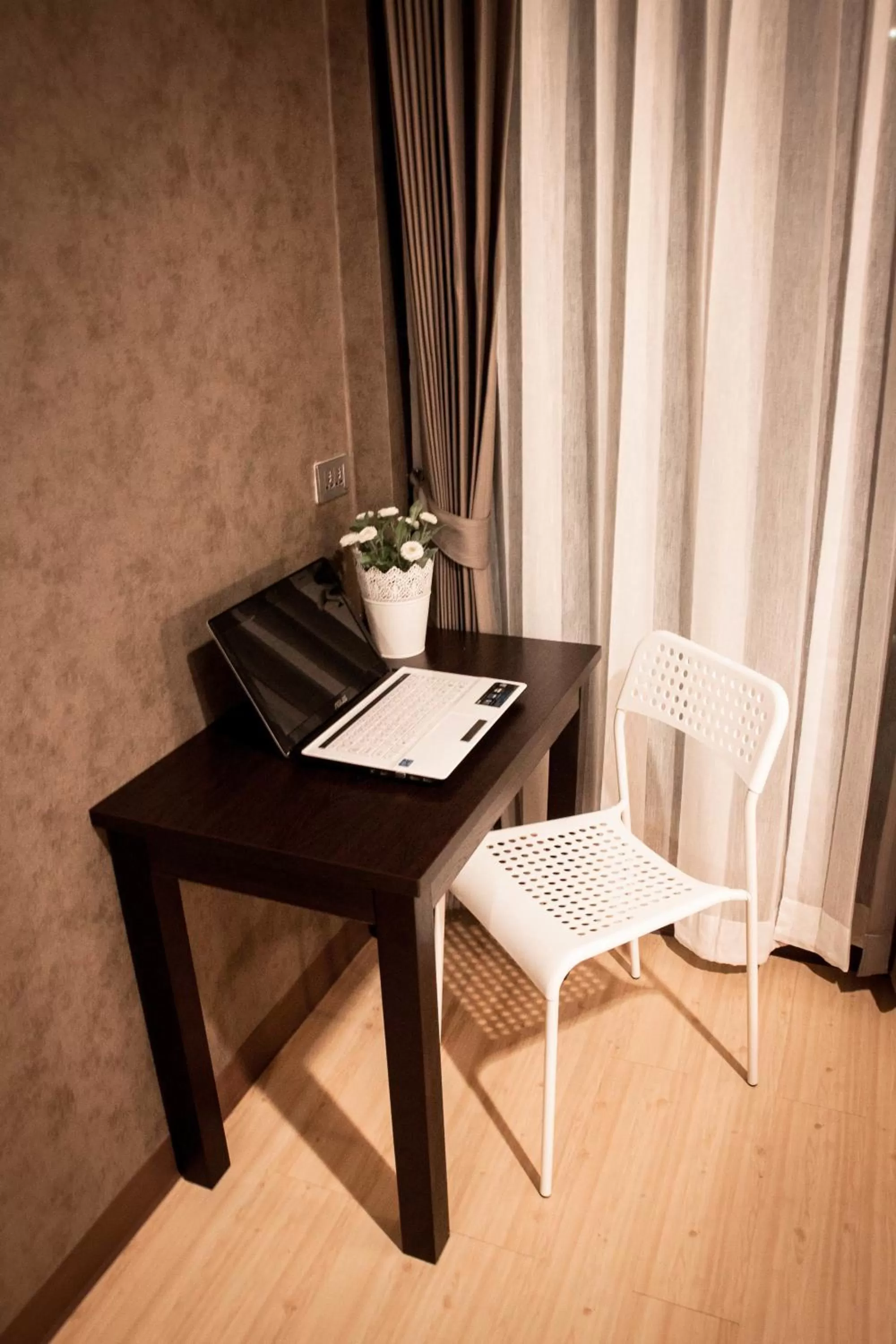 Seating area in C U Inn Bangkok