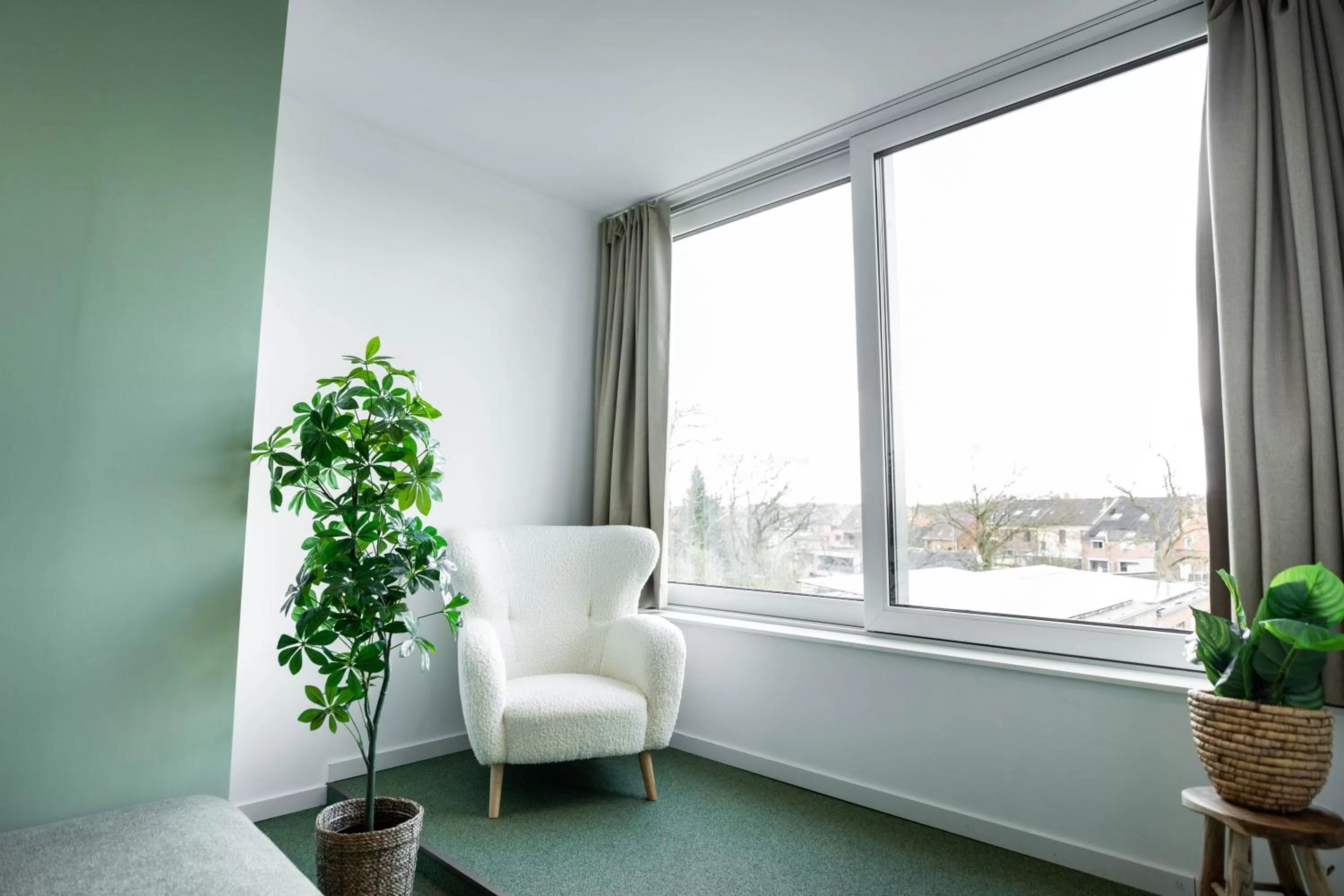 Seating area in City Housing Genk