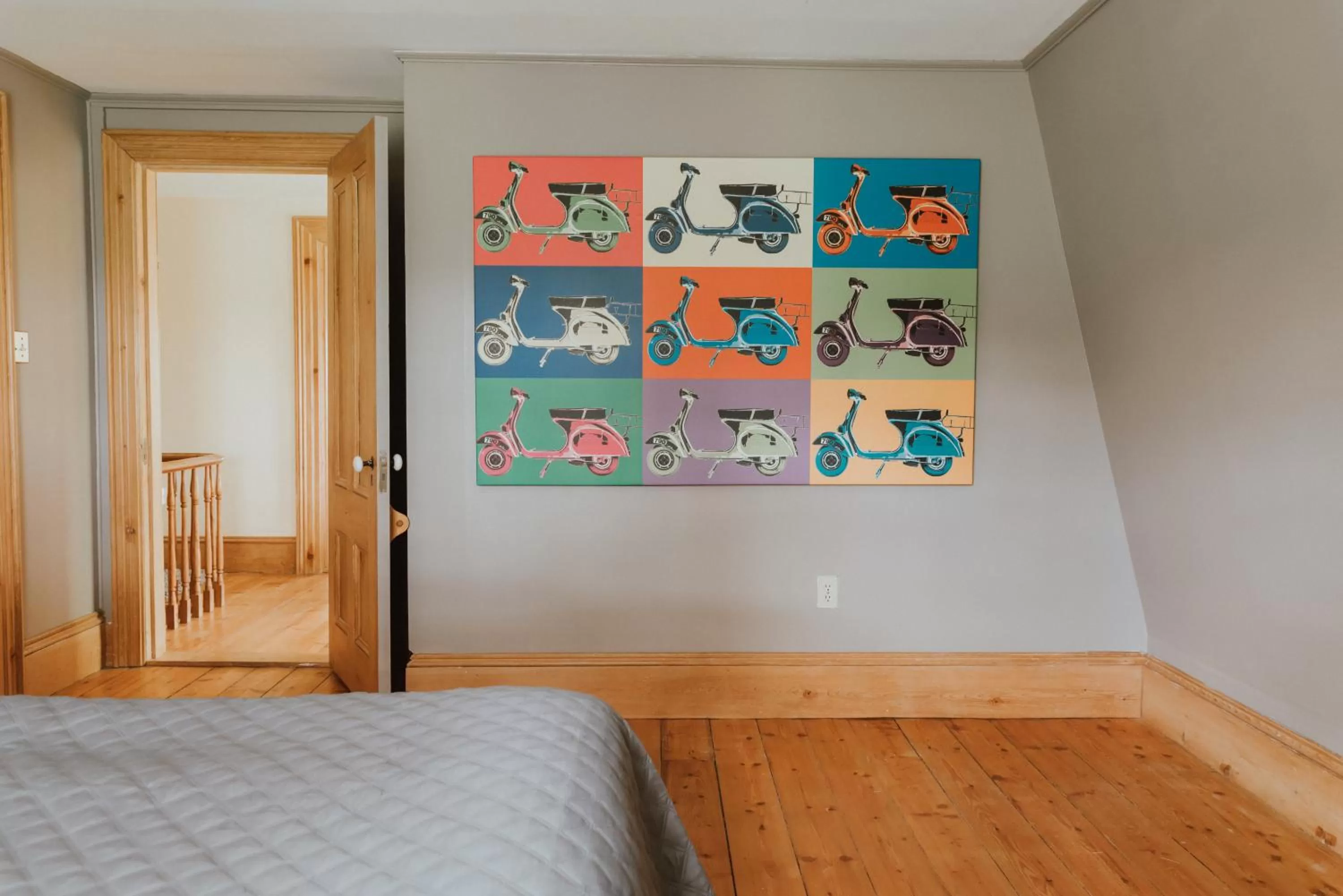 Bed in The Kitch'inn - Boutique Inn and Wine Bar