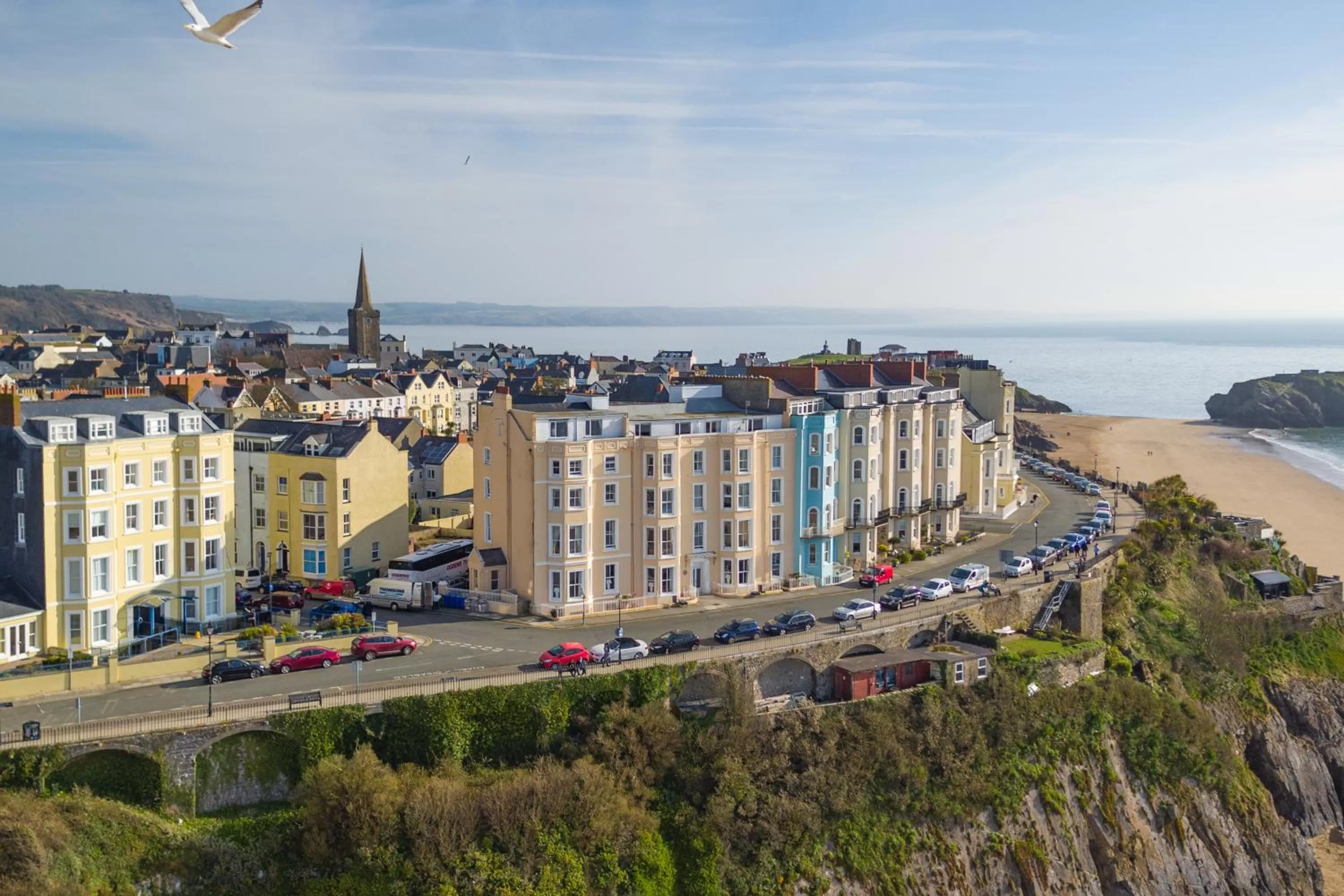 Bird's eye view in Giltar Hotel