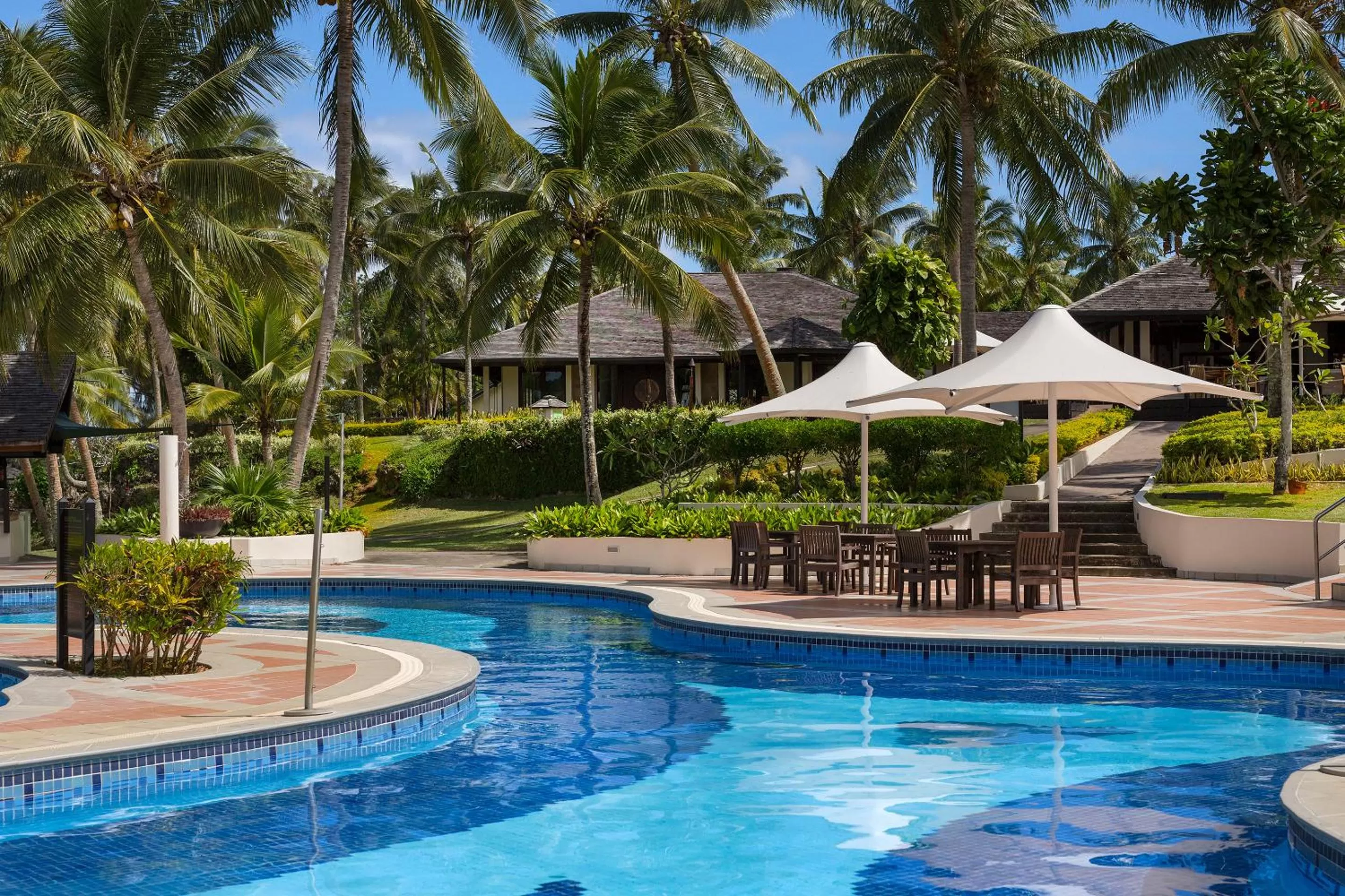 Swimming pool in Warwick Le Lagon Resort & Spa, Vanuatu