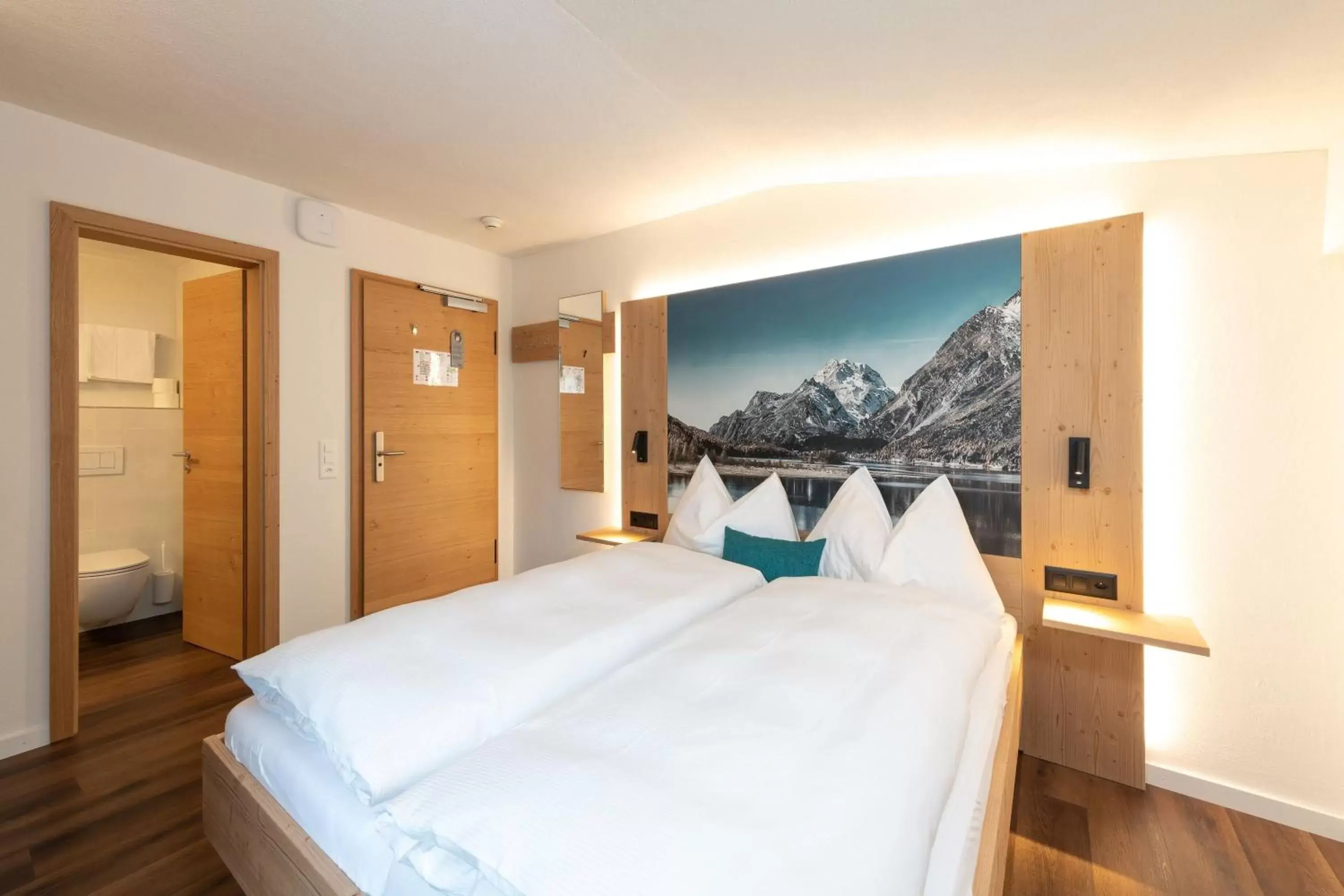 Economy Double Room in Berghotel Randolins Economy Double Room in Berghotel Randolins