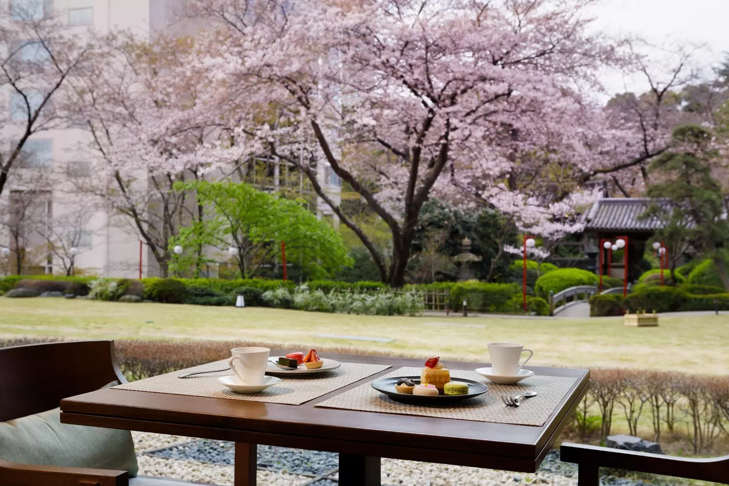 Spring in Grand Prince Hotel Takanawa
