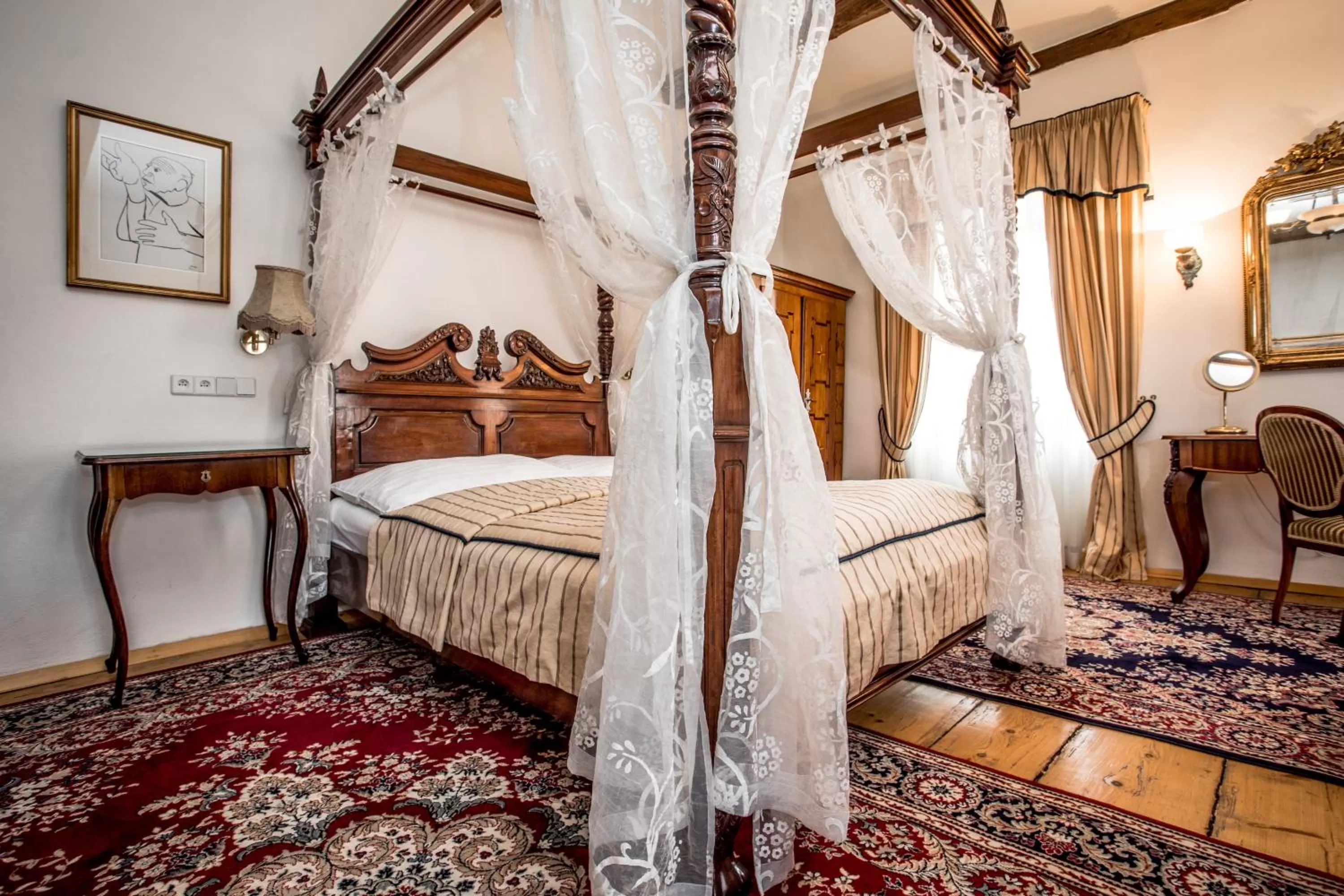 Bed in Hotel Dvur Hoffmeister