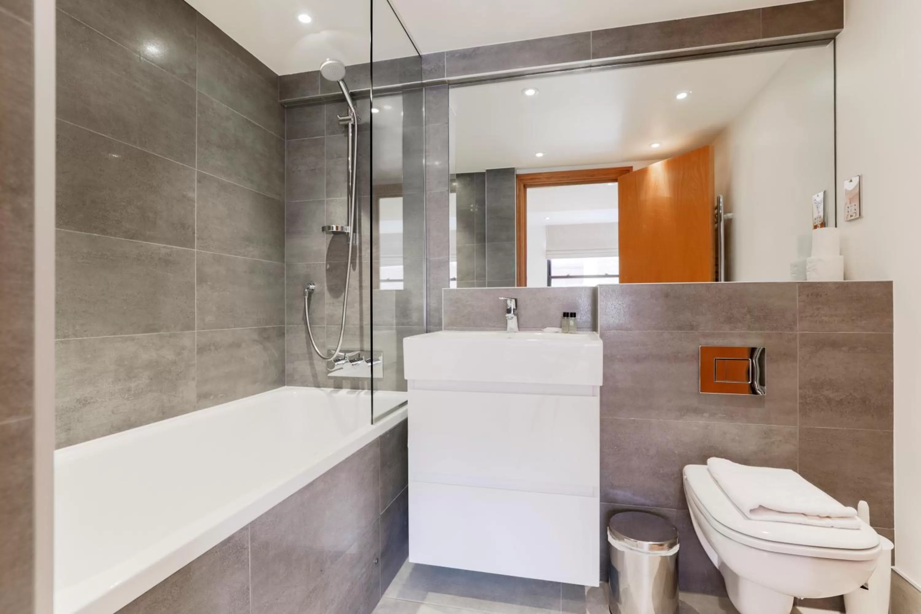 Bathroom in Monument Apartments