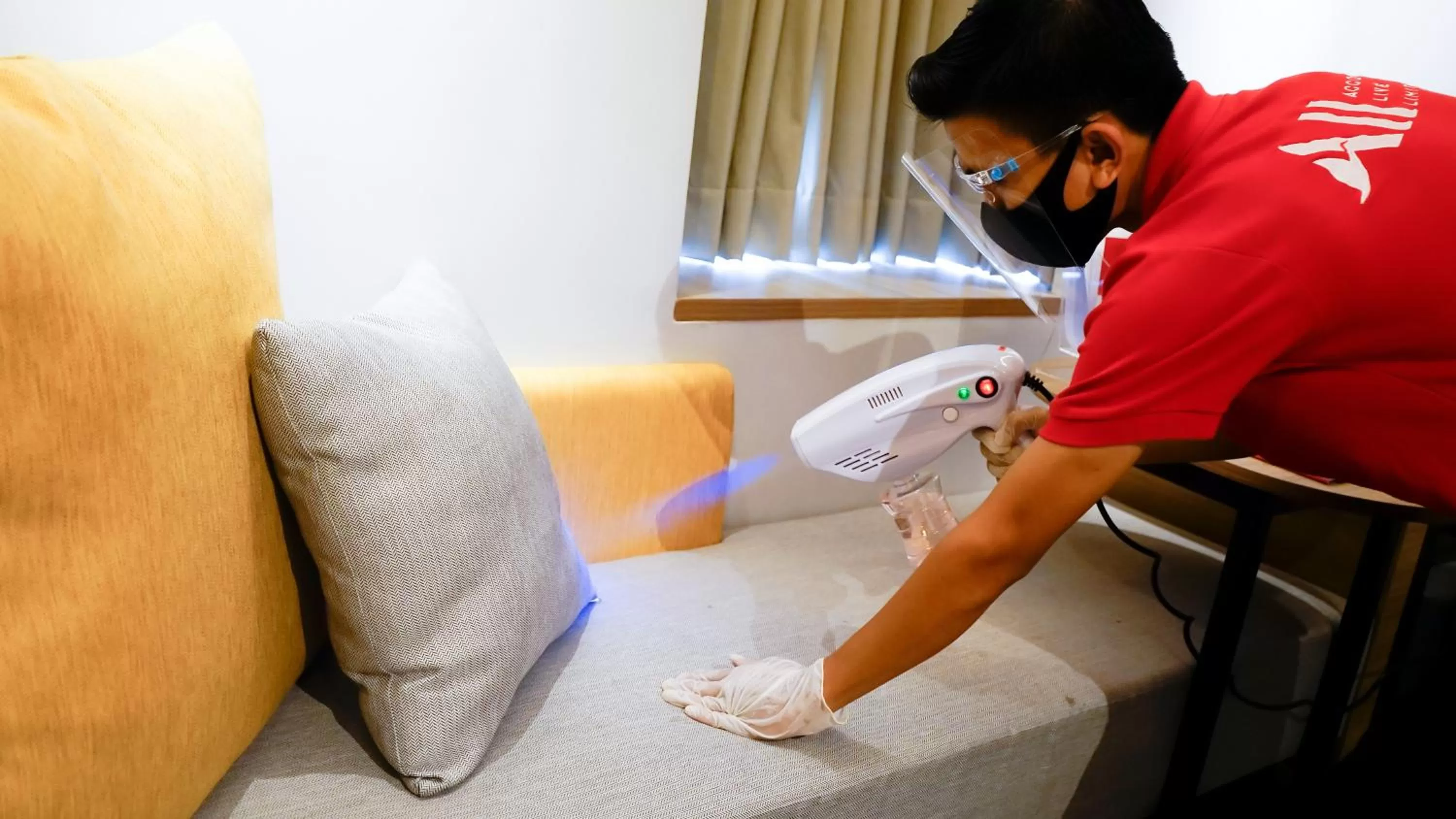 Seating area in Ibis Samarinda