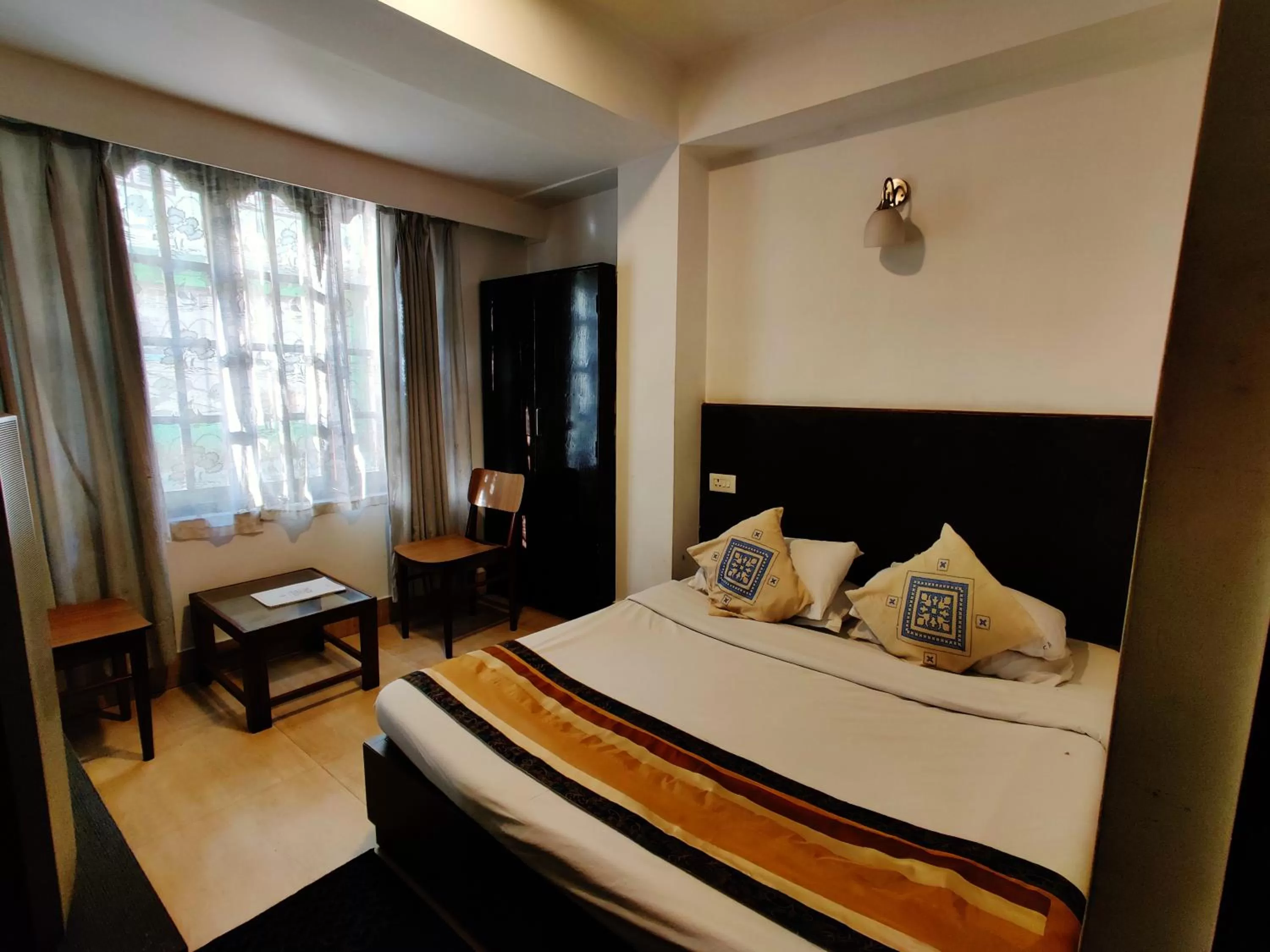 Bed in Hotel Tarayana