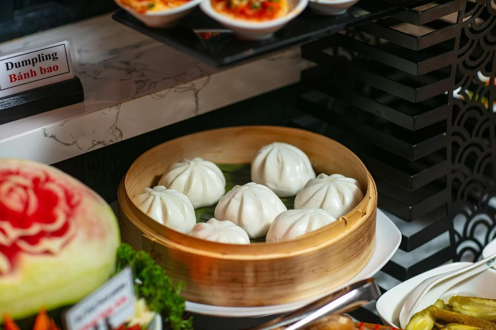 Buffet breakfast in Scent Premium Hotel