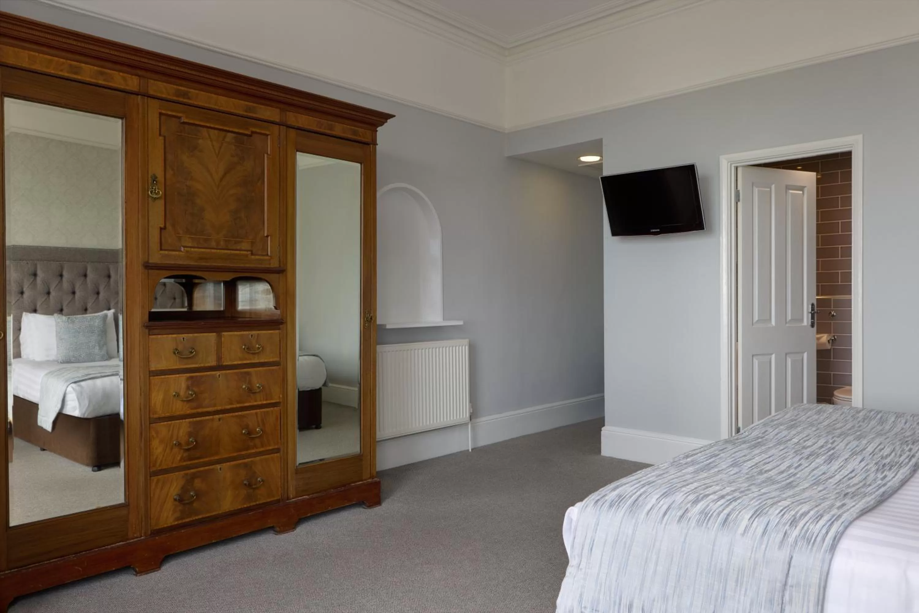 Bedroom, Bed in The Lansdowne, Eastbourne