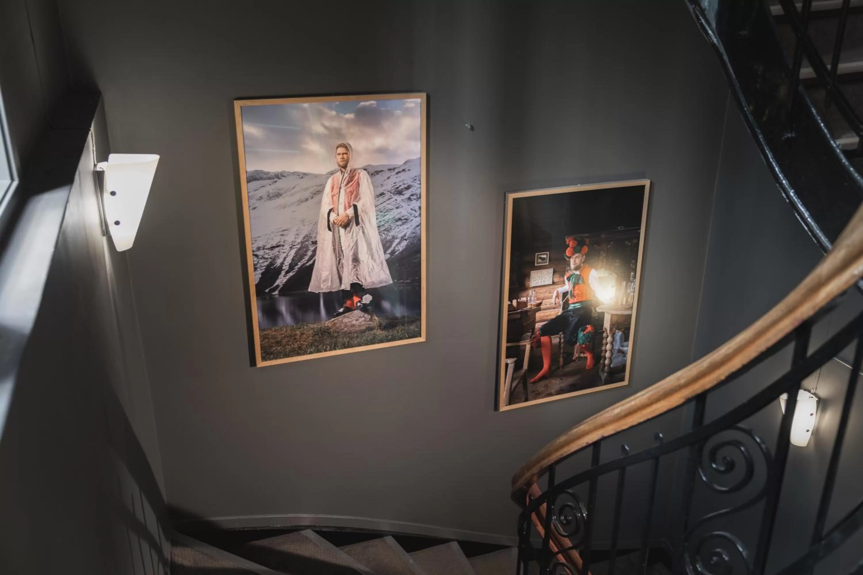 Decorative detail in Heimen Hotel