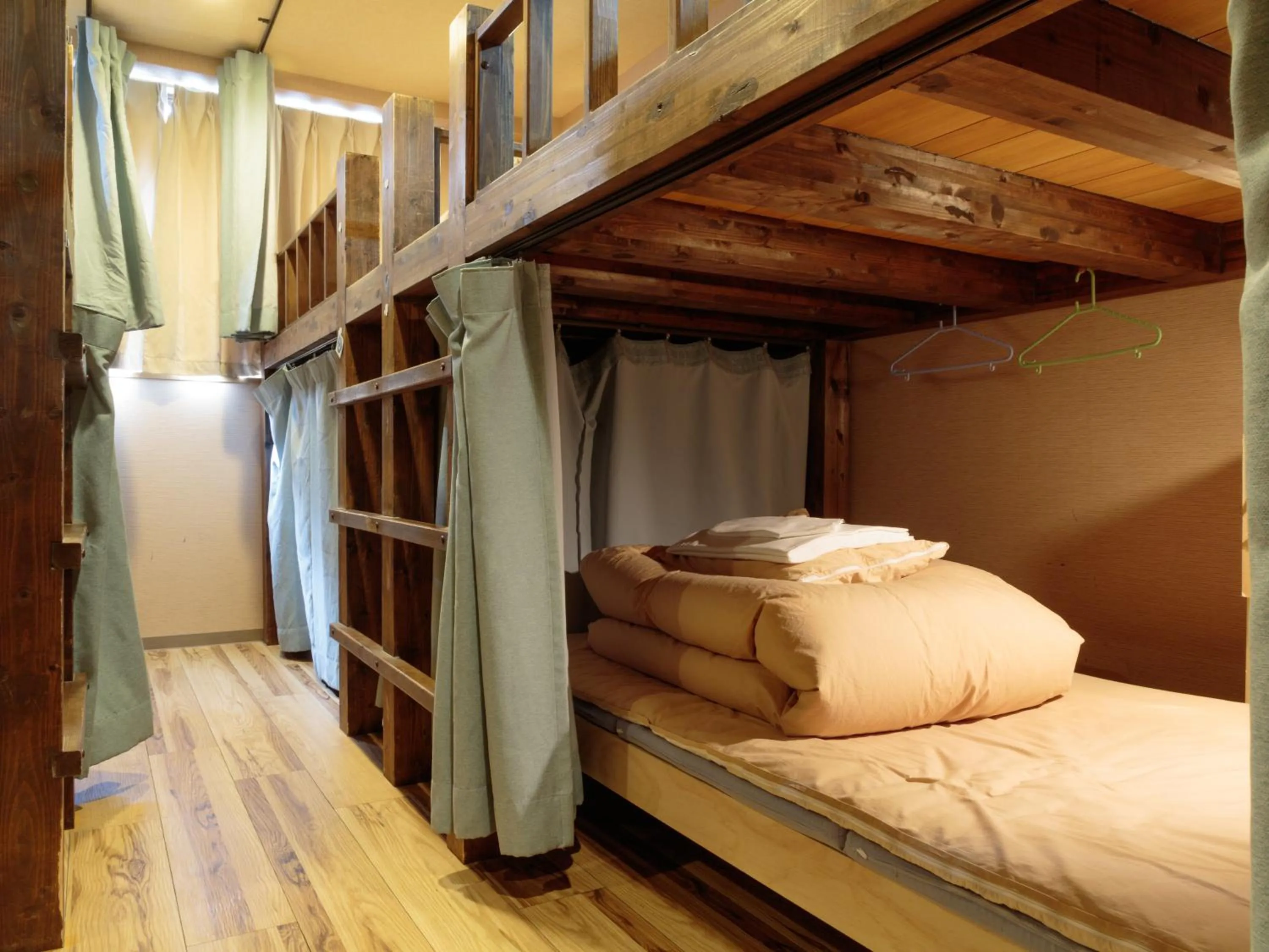 bunk bed, Bed in Kyoto Hana Hostel