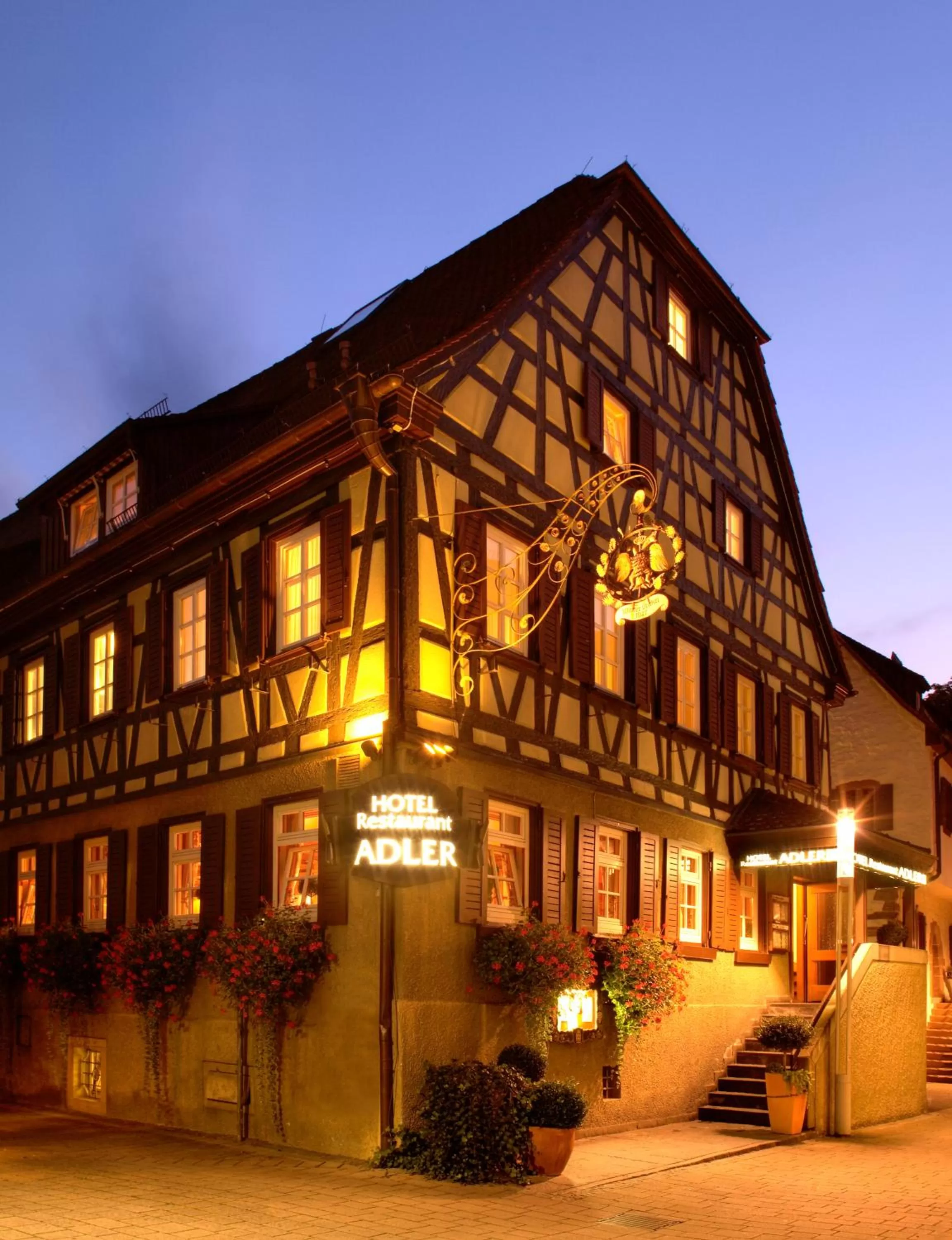 Facade/entrance in Hotel Adler