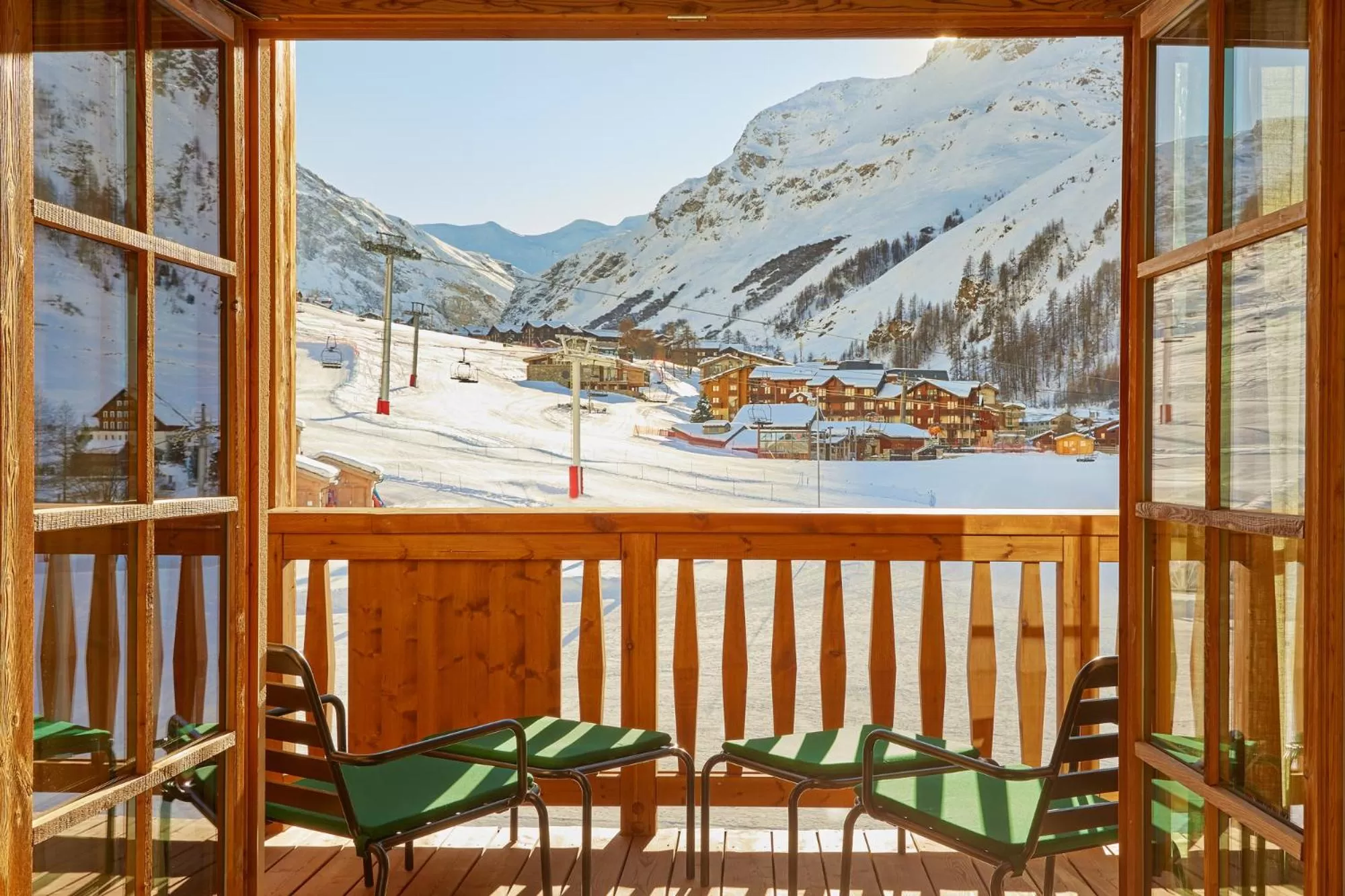 Balcony/Terrace in Airelles Val d'Isère