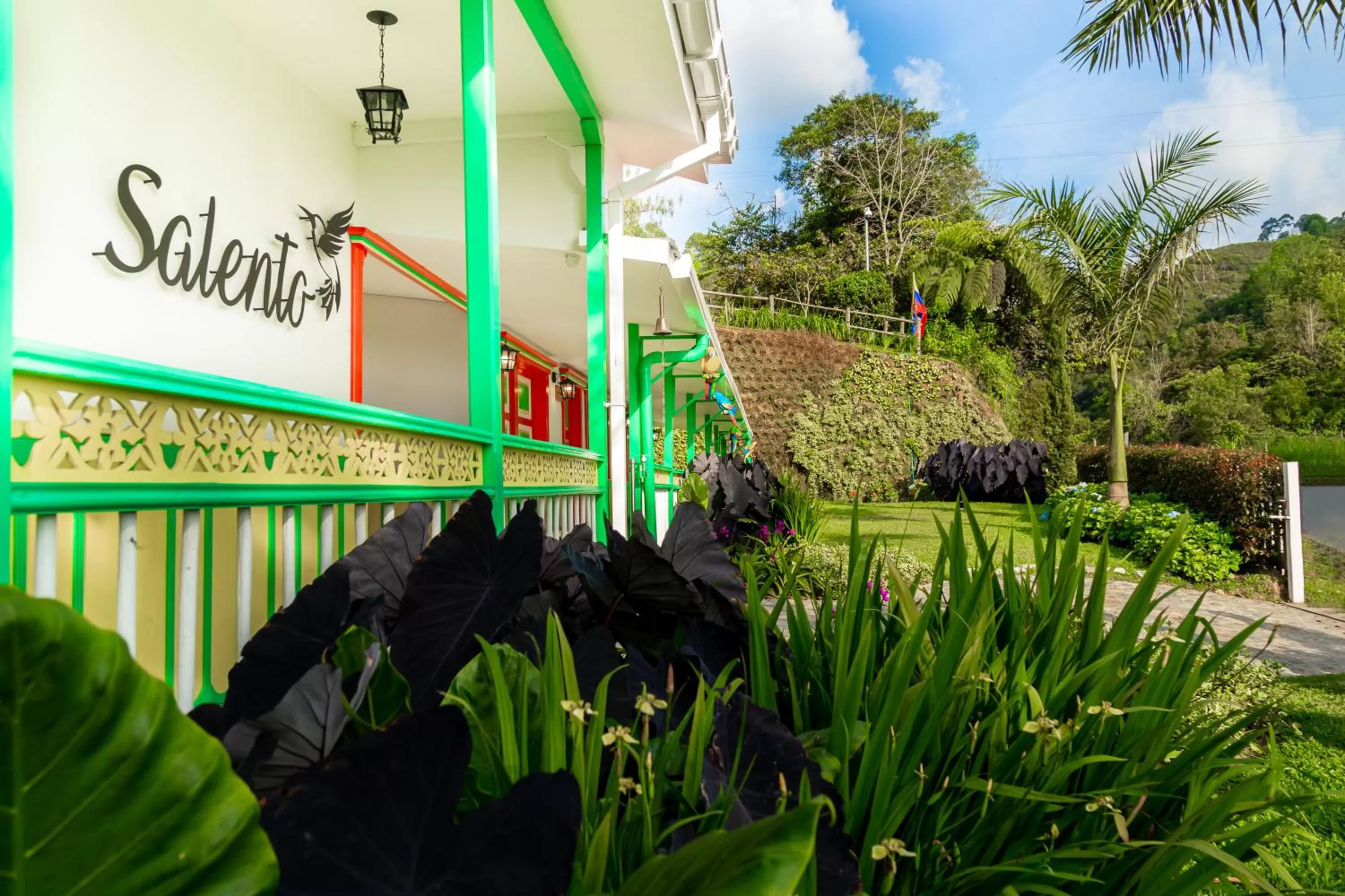 Property building in Hotel Mirador de Boquia Salento