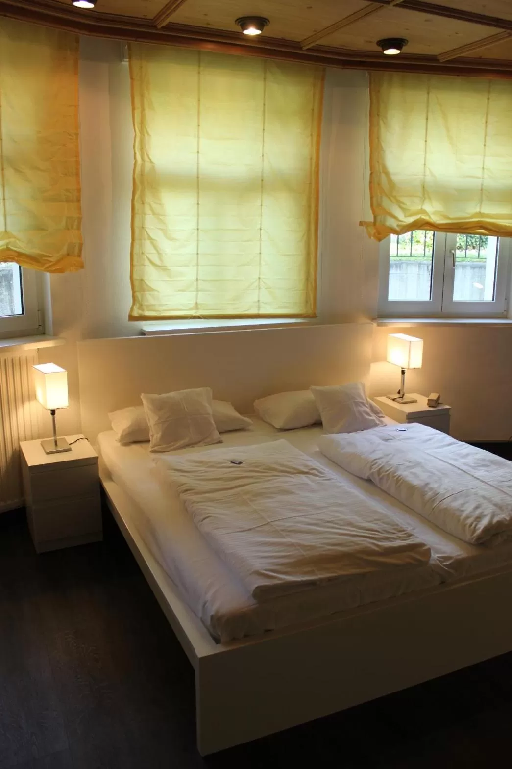 Photo of the whole room, Bed in Hotel Am Römerwall