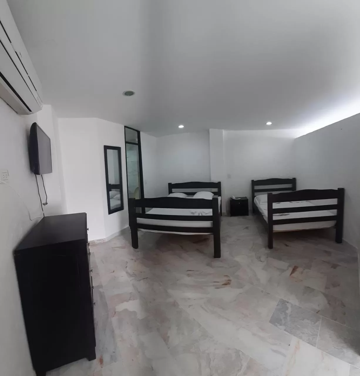 Bed in Blue Star Hotel