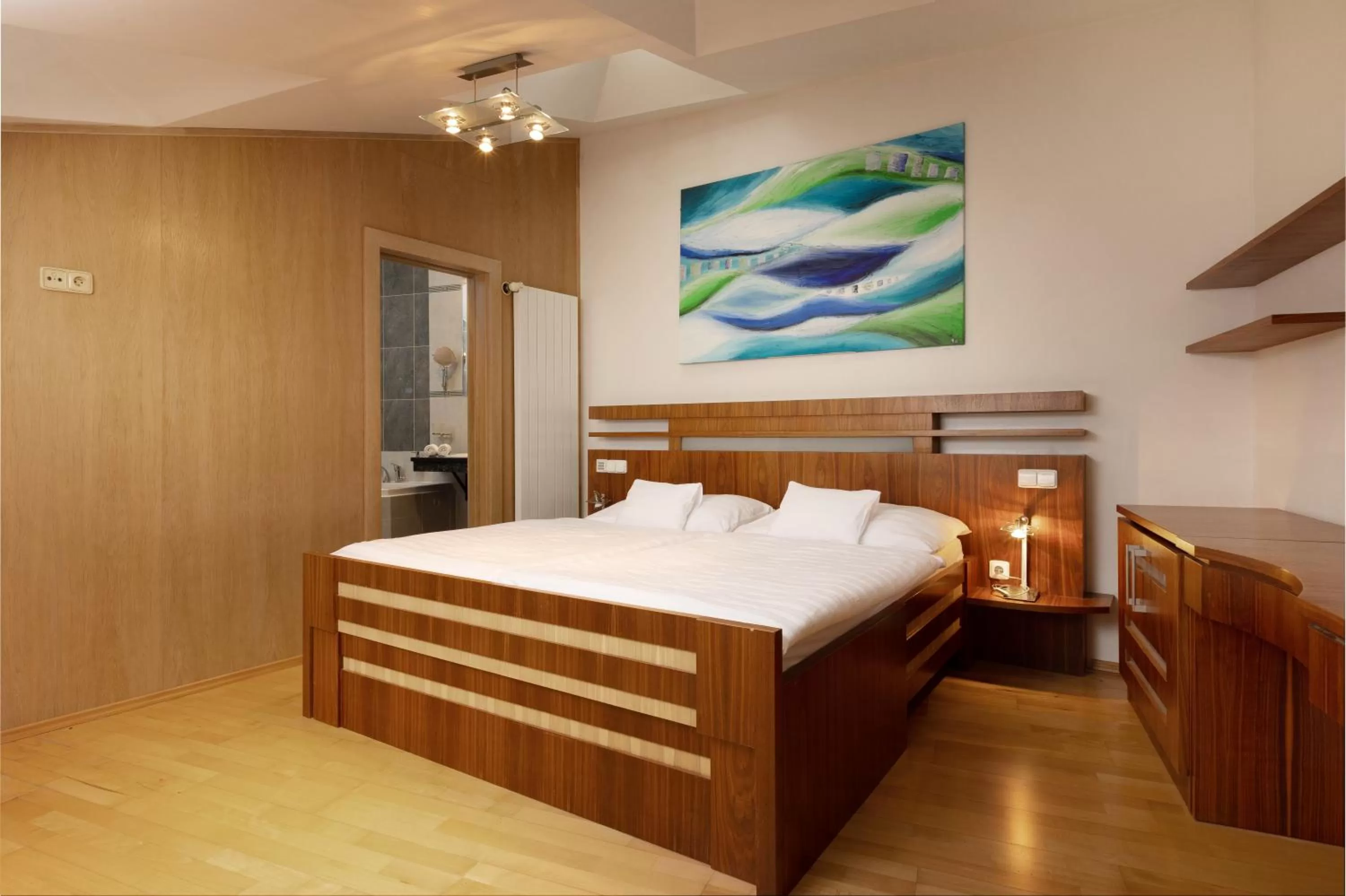 Bedroom, Bed in OREA Hotel Arigone Olomouc