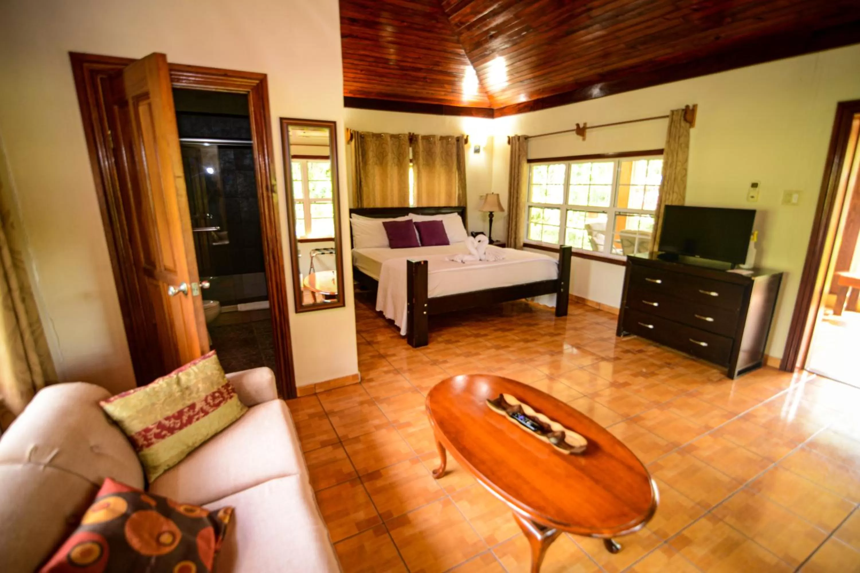 Bed in KikiWitz Resort