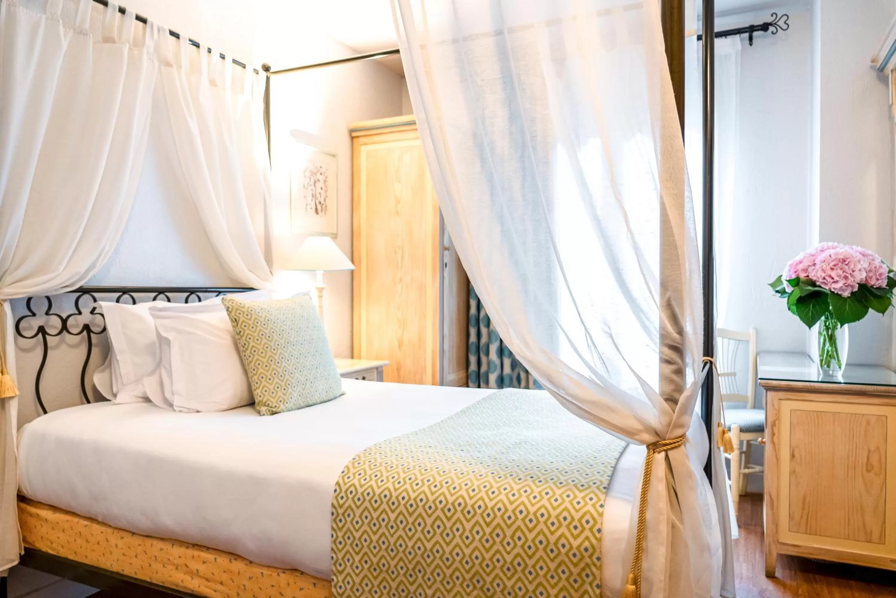 Bed in Villa Alessandra