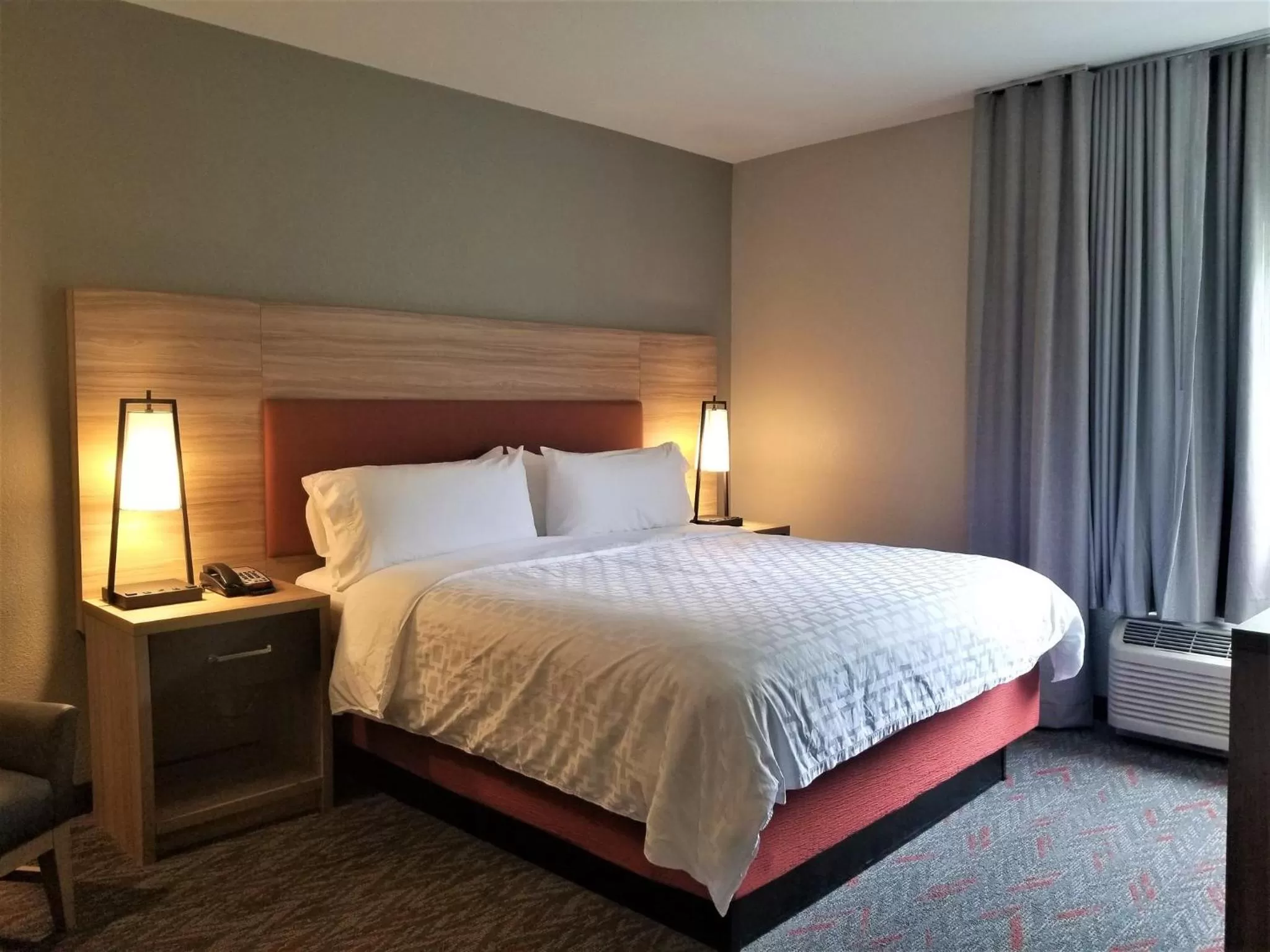 Photo of the whole room, Bed in Candlewood Suites Apex Raleigh Area by IHG