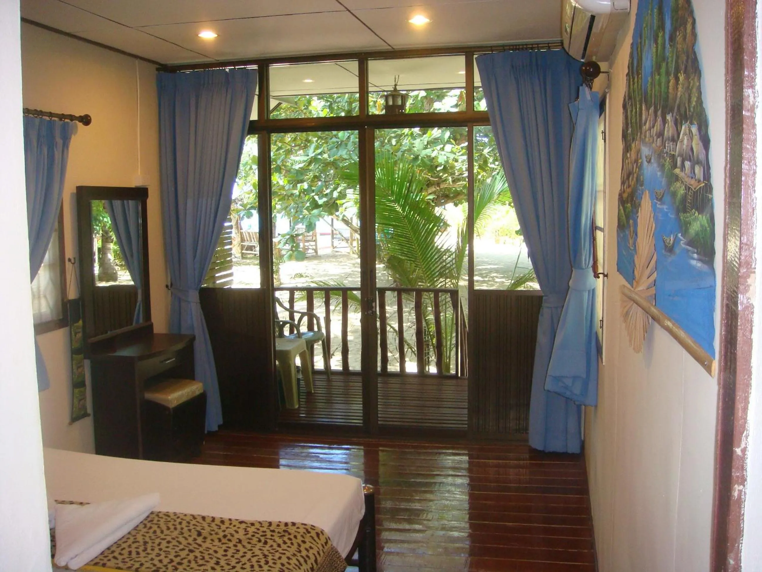 View (from property/room), Bed in Moonhut Bungalows