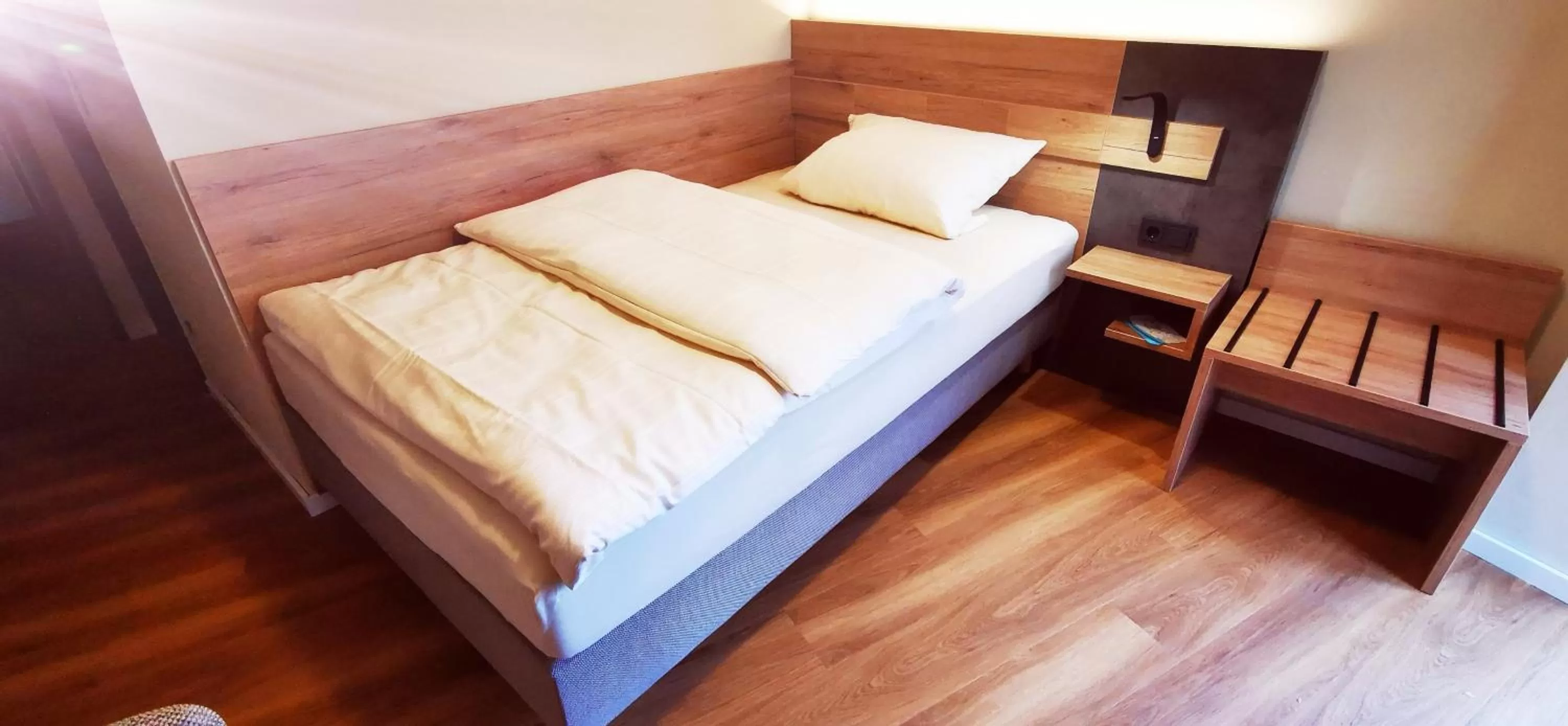 Bed in Atelier Hotel Essen-City