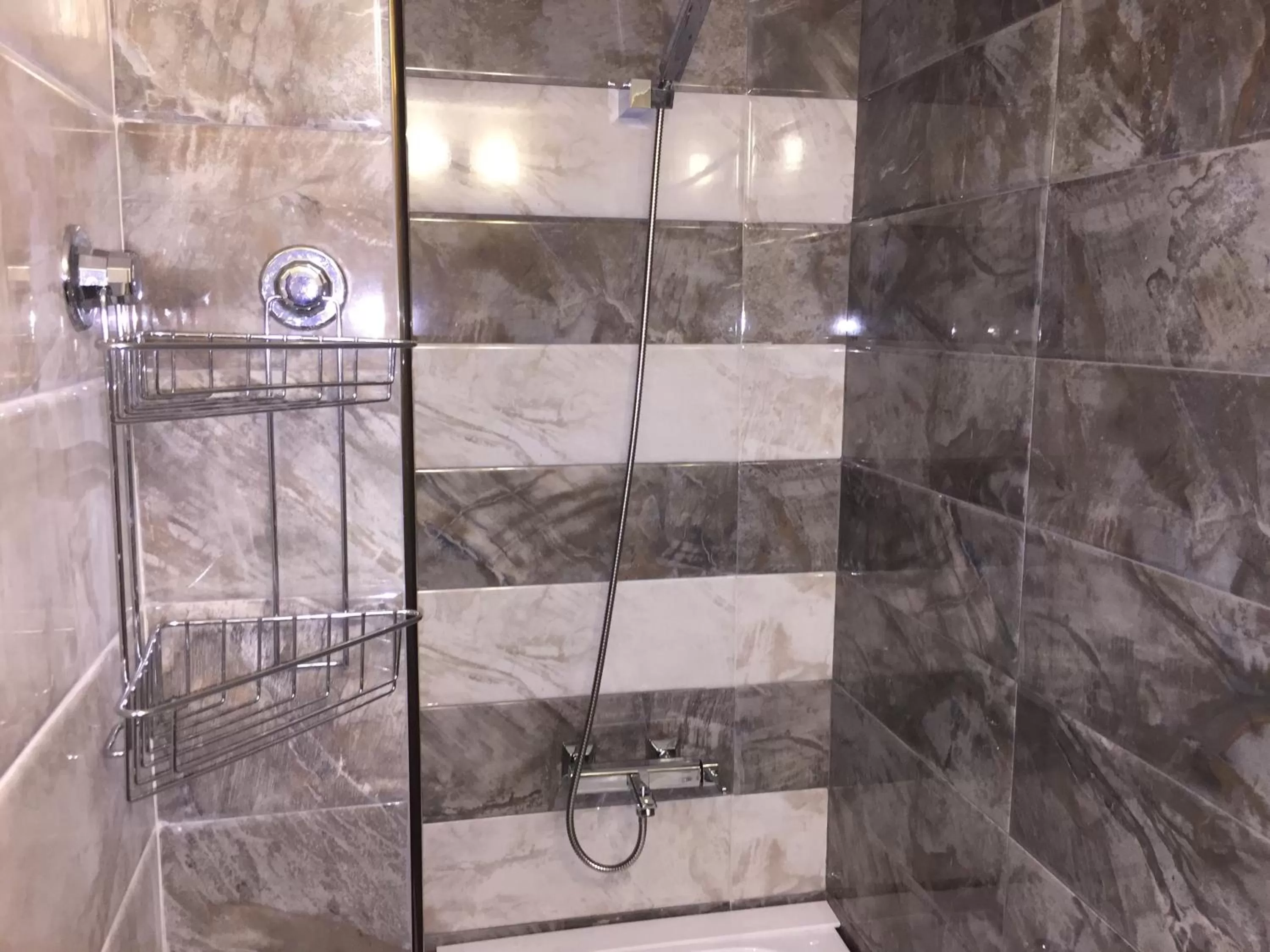 Bathroom in Family Hotel Malibu