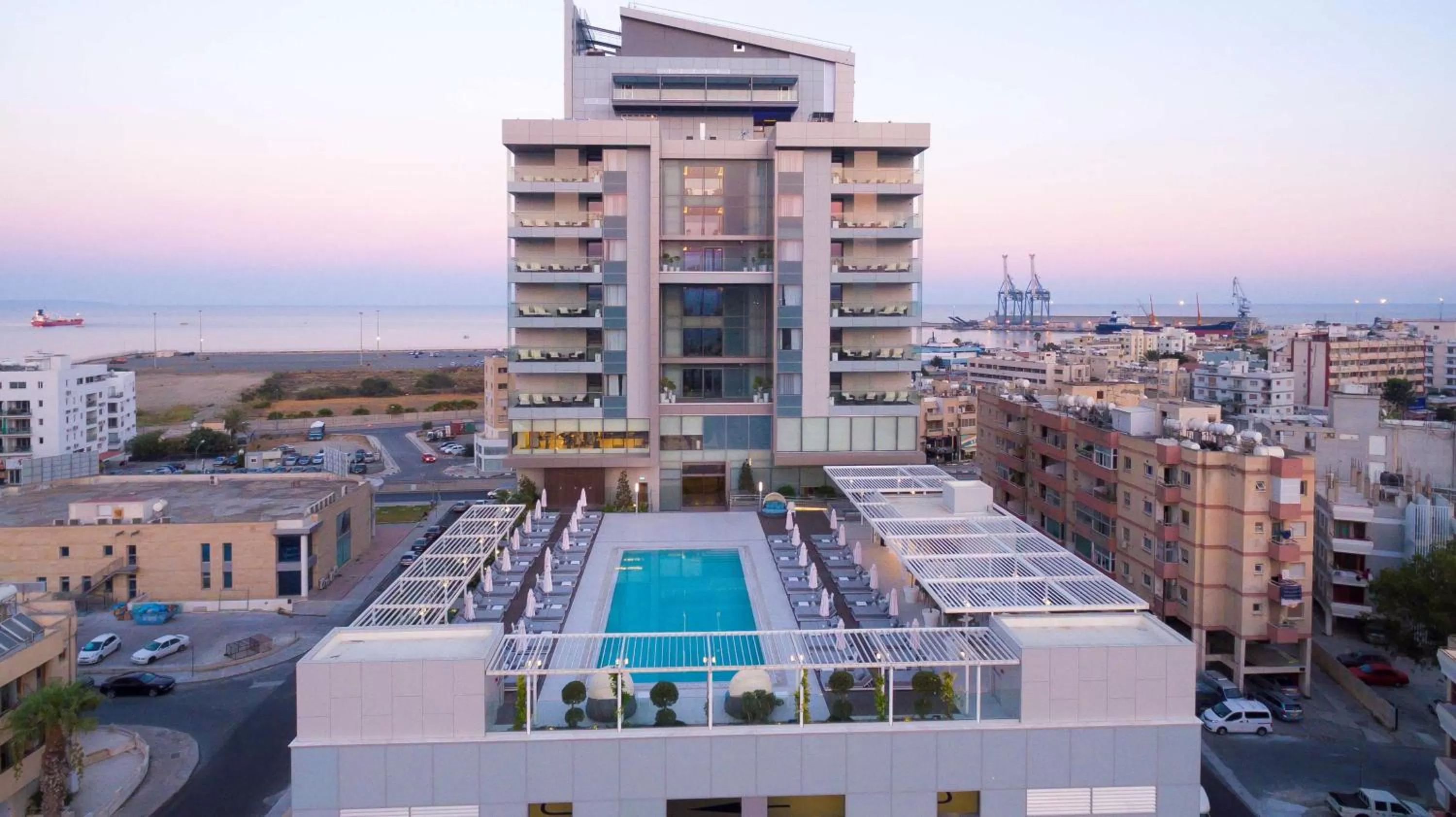 Property building in Radisson Blu Hotel, Larnaca