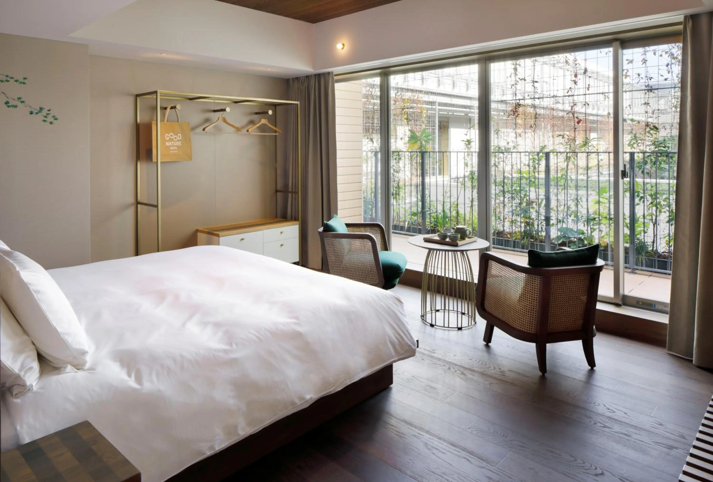 Photo of the whole room, Bed in GOOD NATURE HOTEL KYOTO