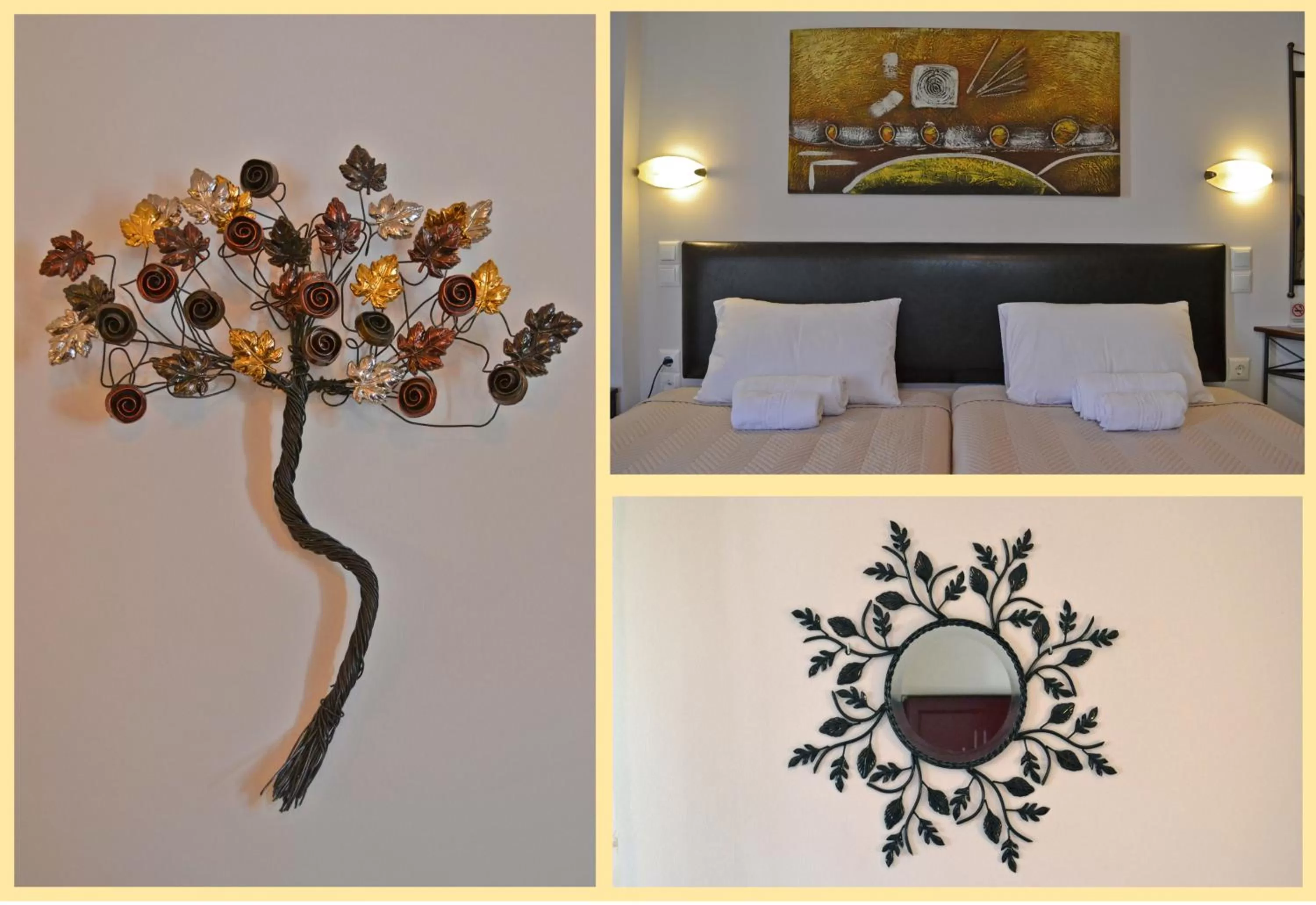 Decorative detail, Bed in Anesis