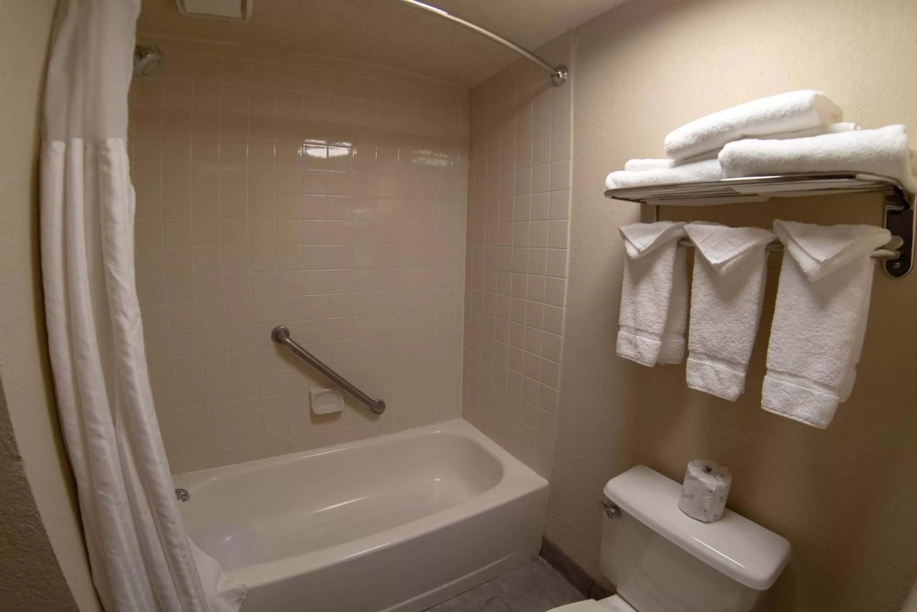 Bathroom in Baymont by Wyndham Shakopee