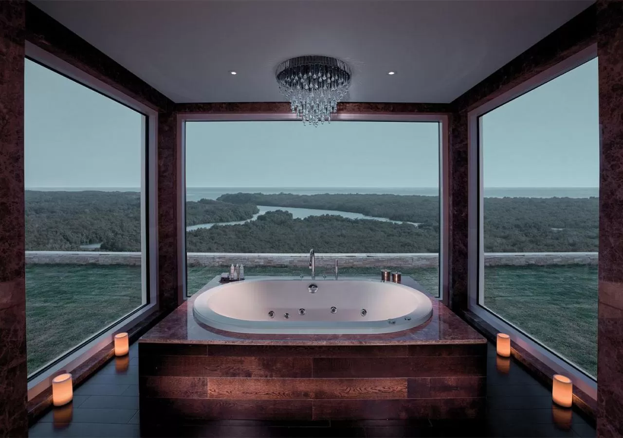 Bath in Anantara Eastern Mangroves Abu Dhabi