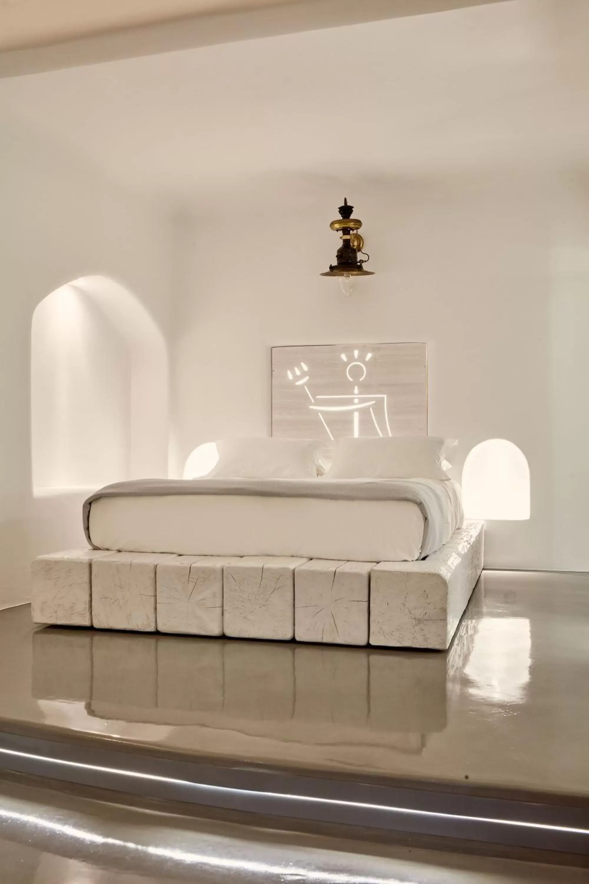 Deluxe double room with Caldera view in Homeric Poems Deluxe double room with Caldera view in Homeric Poems