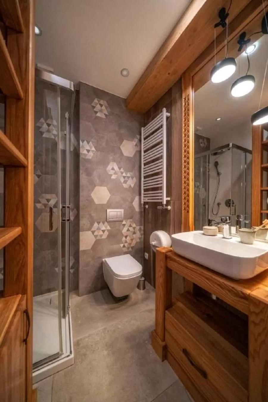 Bathroom in Aparthotel Giewont