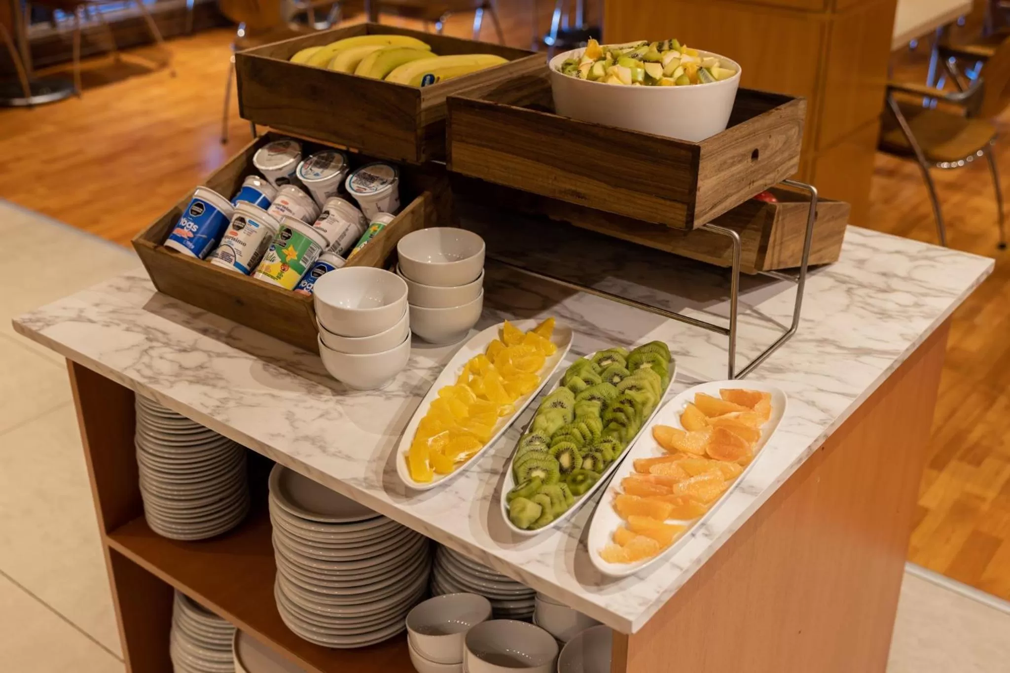 Breakfast in Holiday Inn Express Puerto Madero by IHG