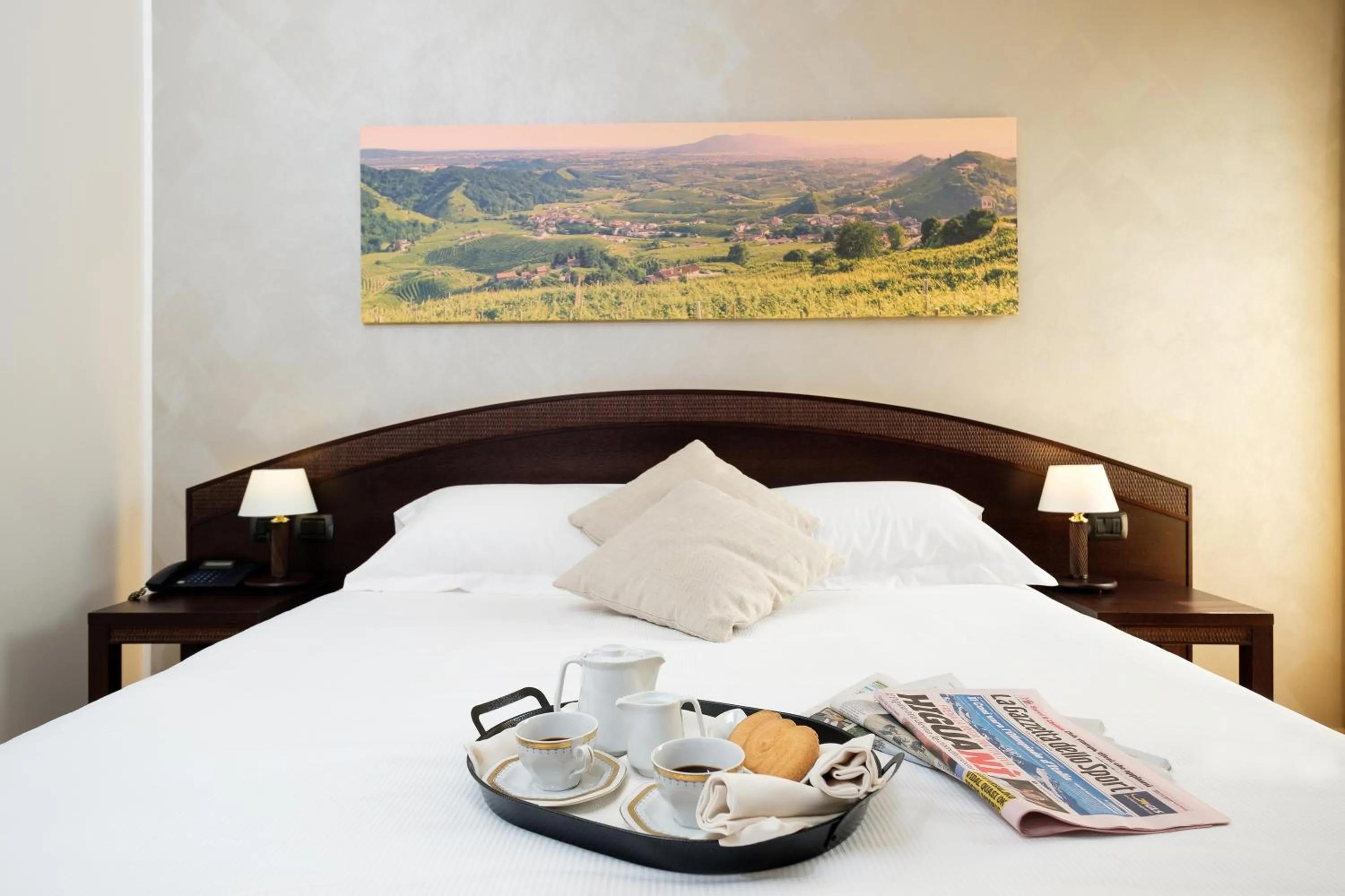 Photo of the whole room, Bed in Wine Hotel San Giacomo Activity & Wellness