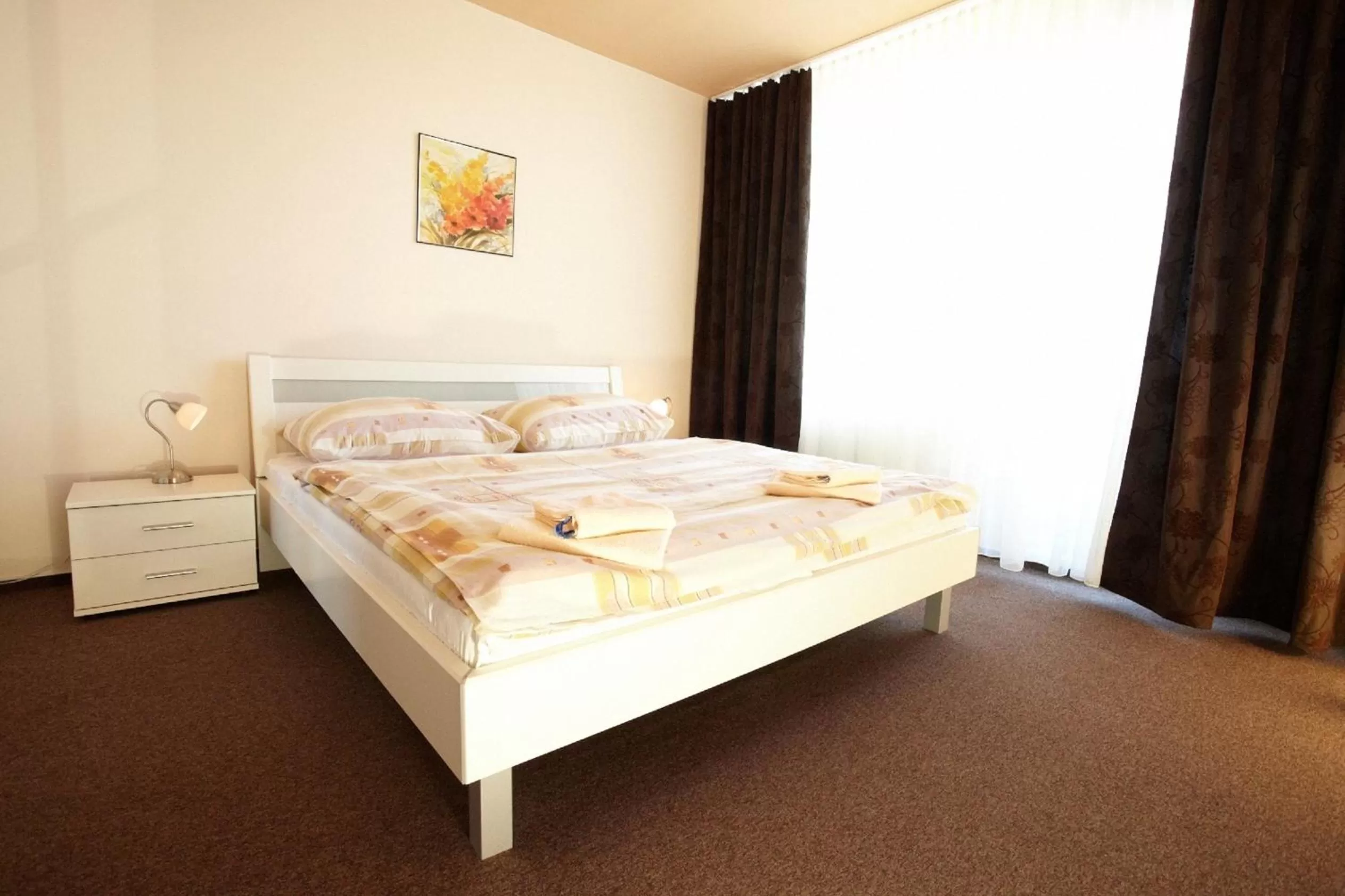 Bed in Hotel SPECTRUM