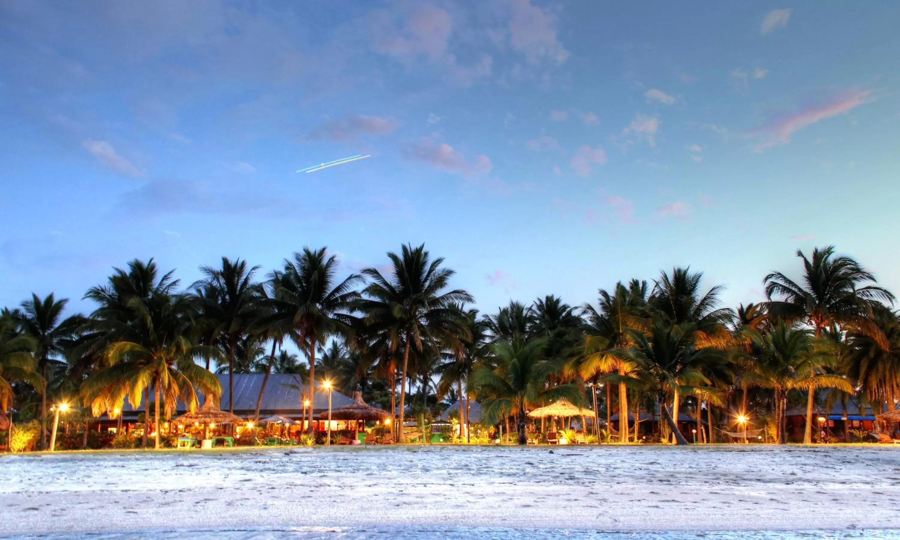 Bird's eye view in Club Fiji Resort