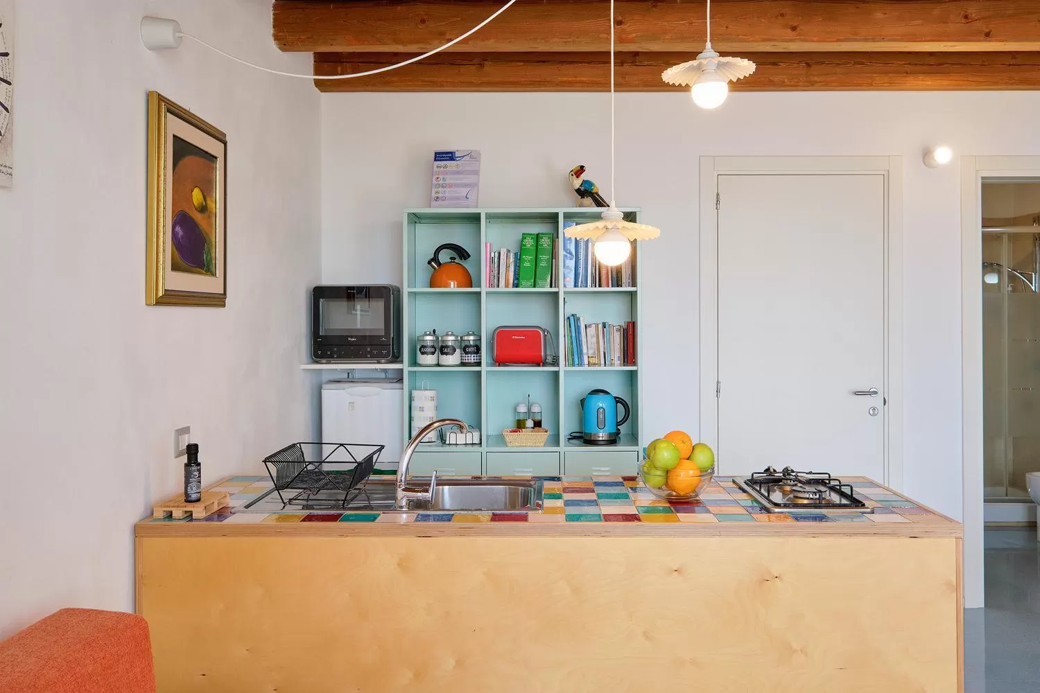 Kitchen or kitchenette in Petrantica Resort